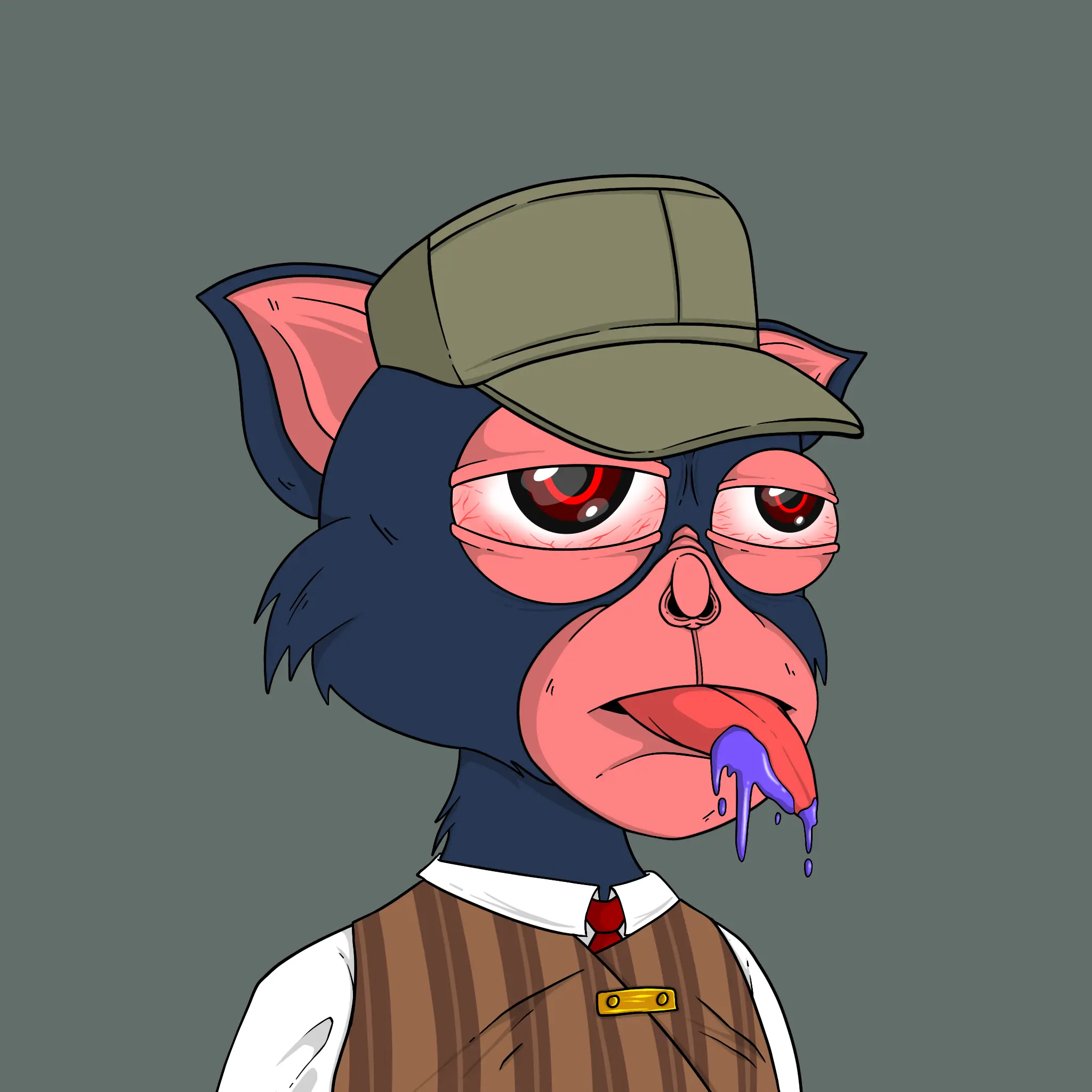 Trendy Tarsier #2912 NFT on Algorand