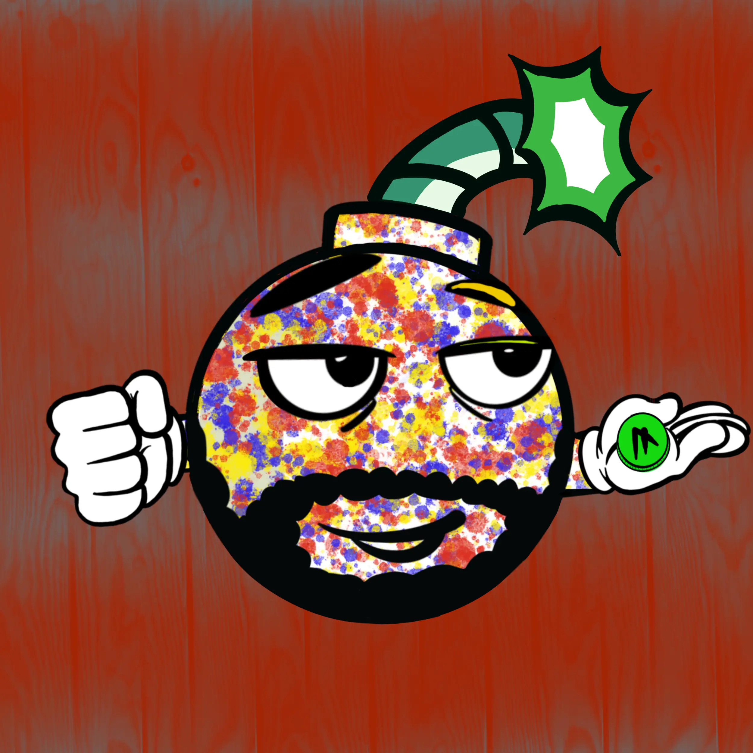 Crypto Bomber Krew #667 NFT on Algorand