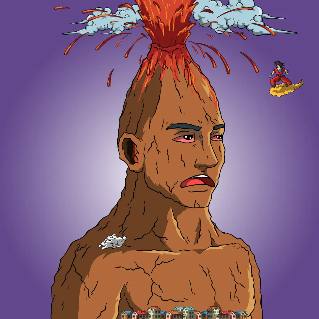 Volcano Boyz #1858 NFT on Algorand