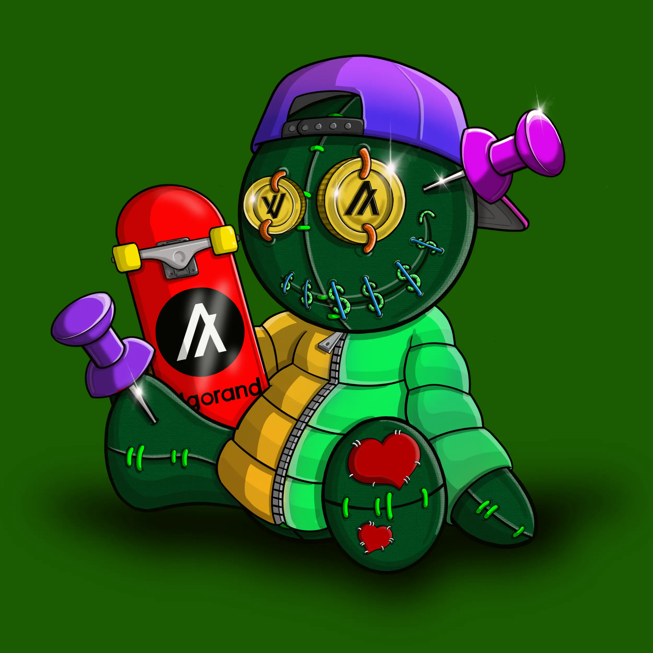 Trippy Stitch #103 NFT on Algorand