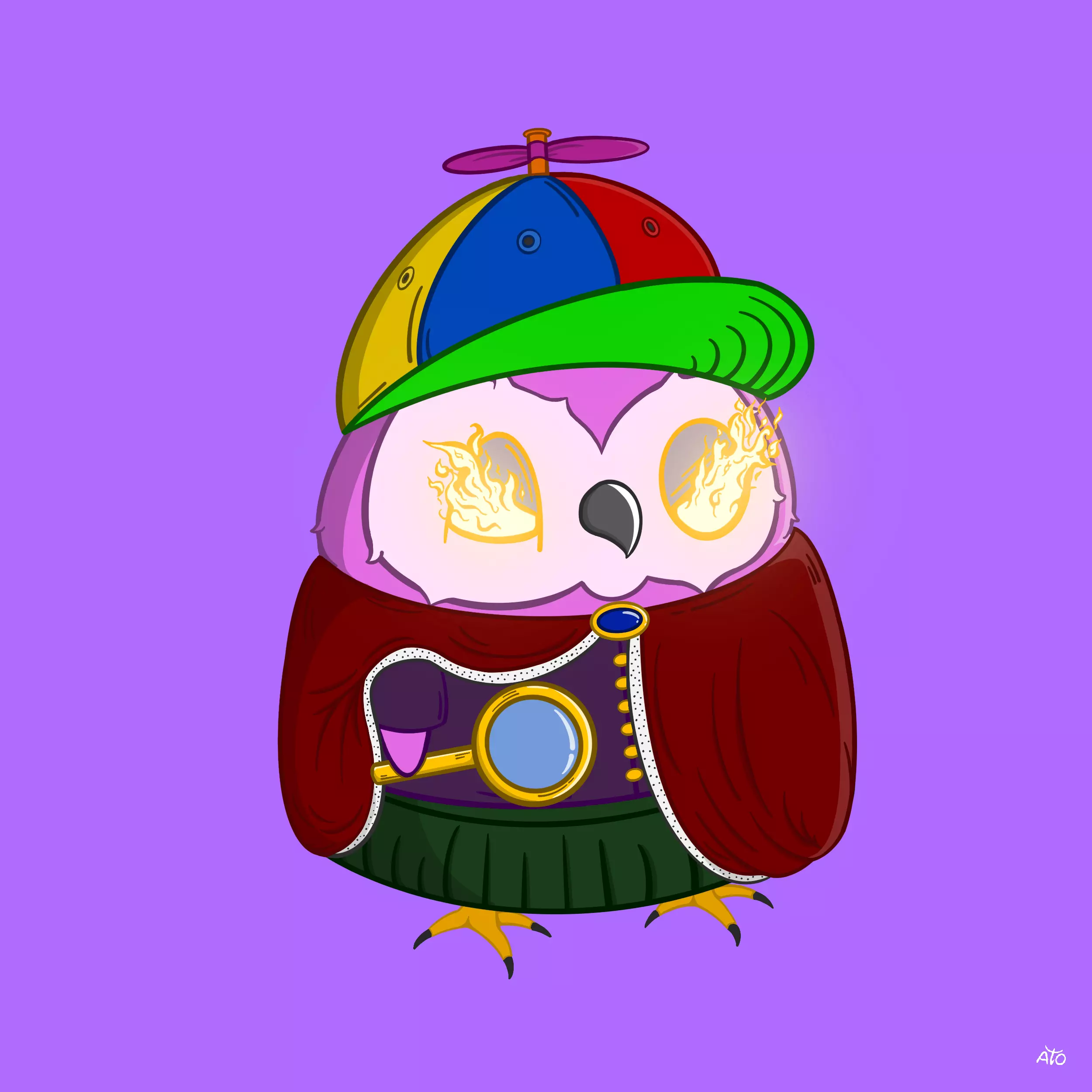 Baby Hoot Group #5473 NFT on Algorand