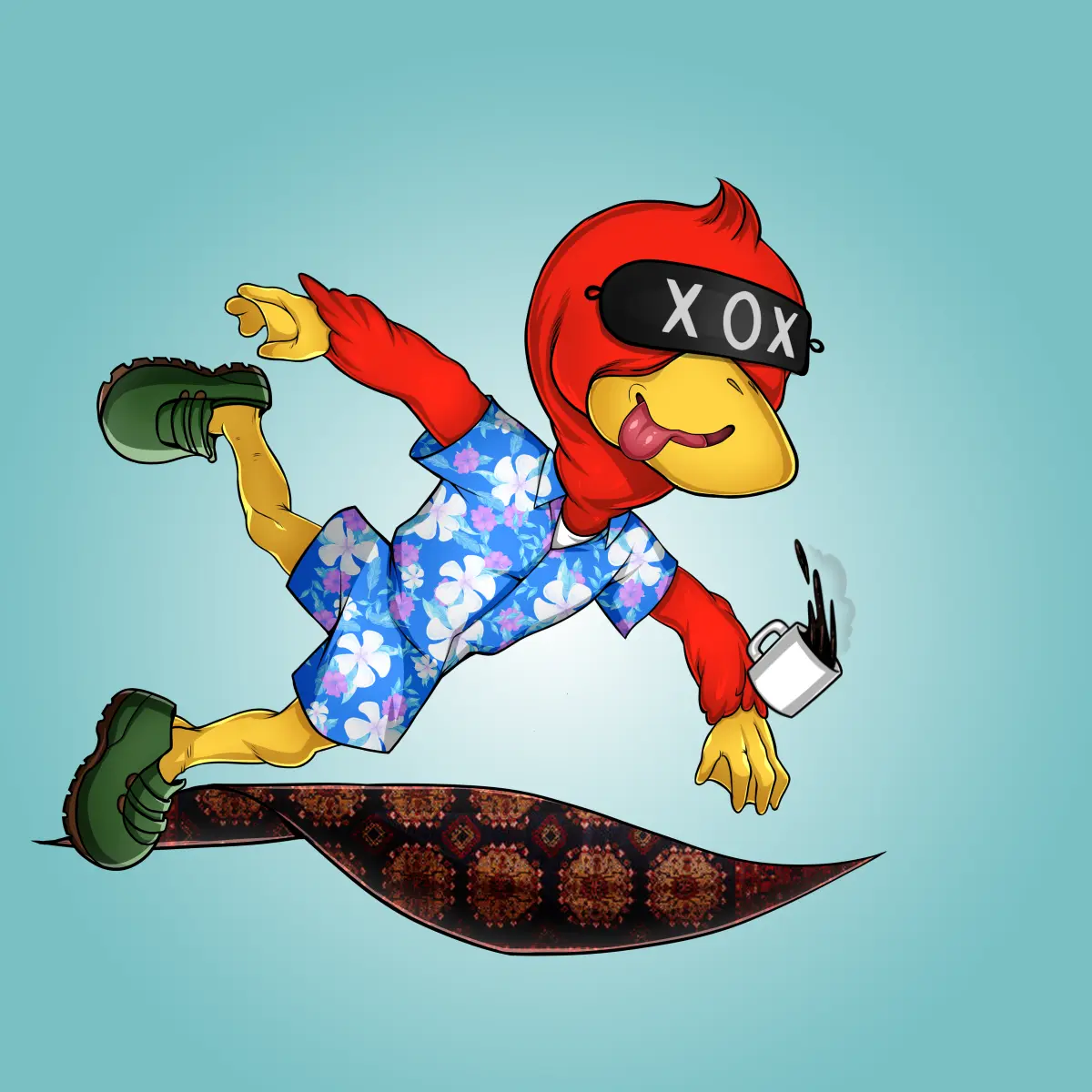 Rug Friends  #4782 NFT on Algorand