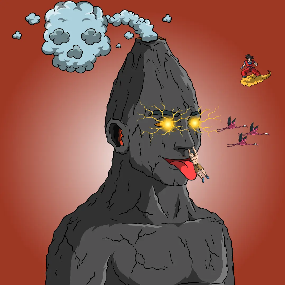Volcano Boyz #1908 NFT on Algorand