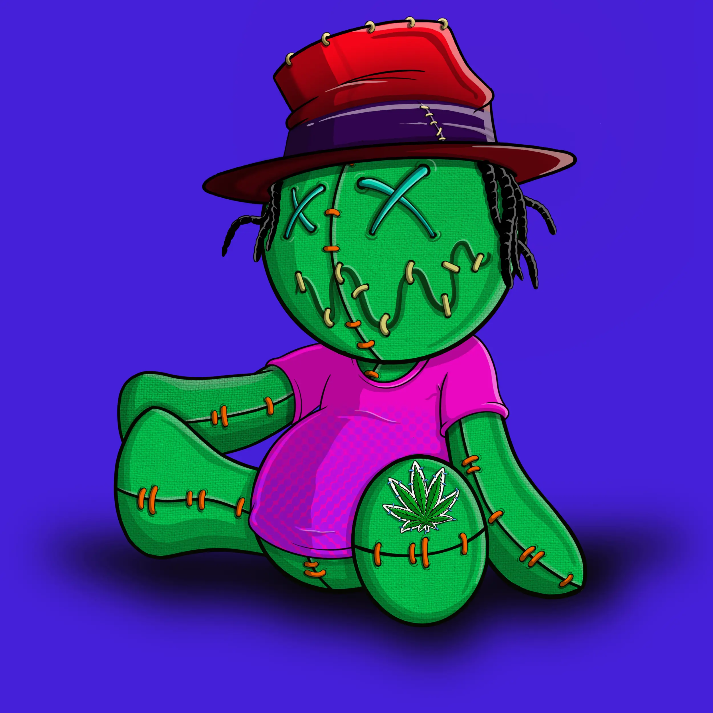 Trippy Stitch #603 NFT on Algorand