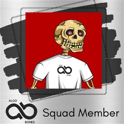 AlgoBones Squad Member Card