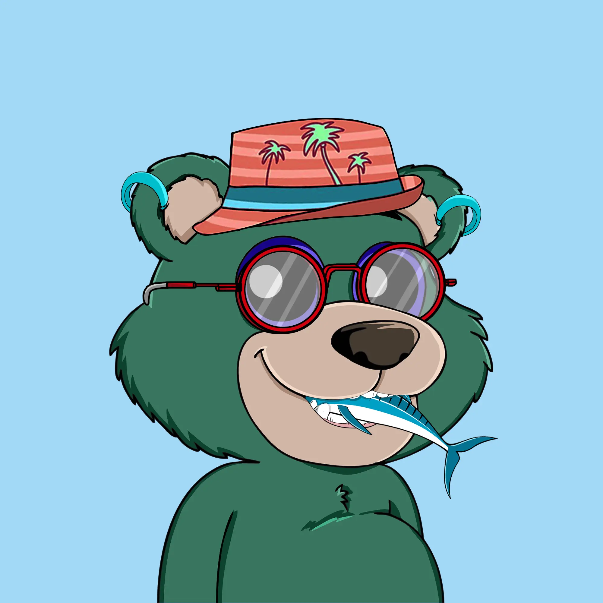 Gluttonous Bears #75 NFT on Algorand