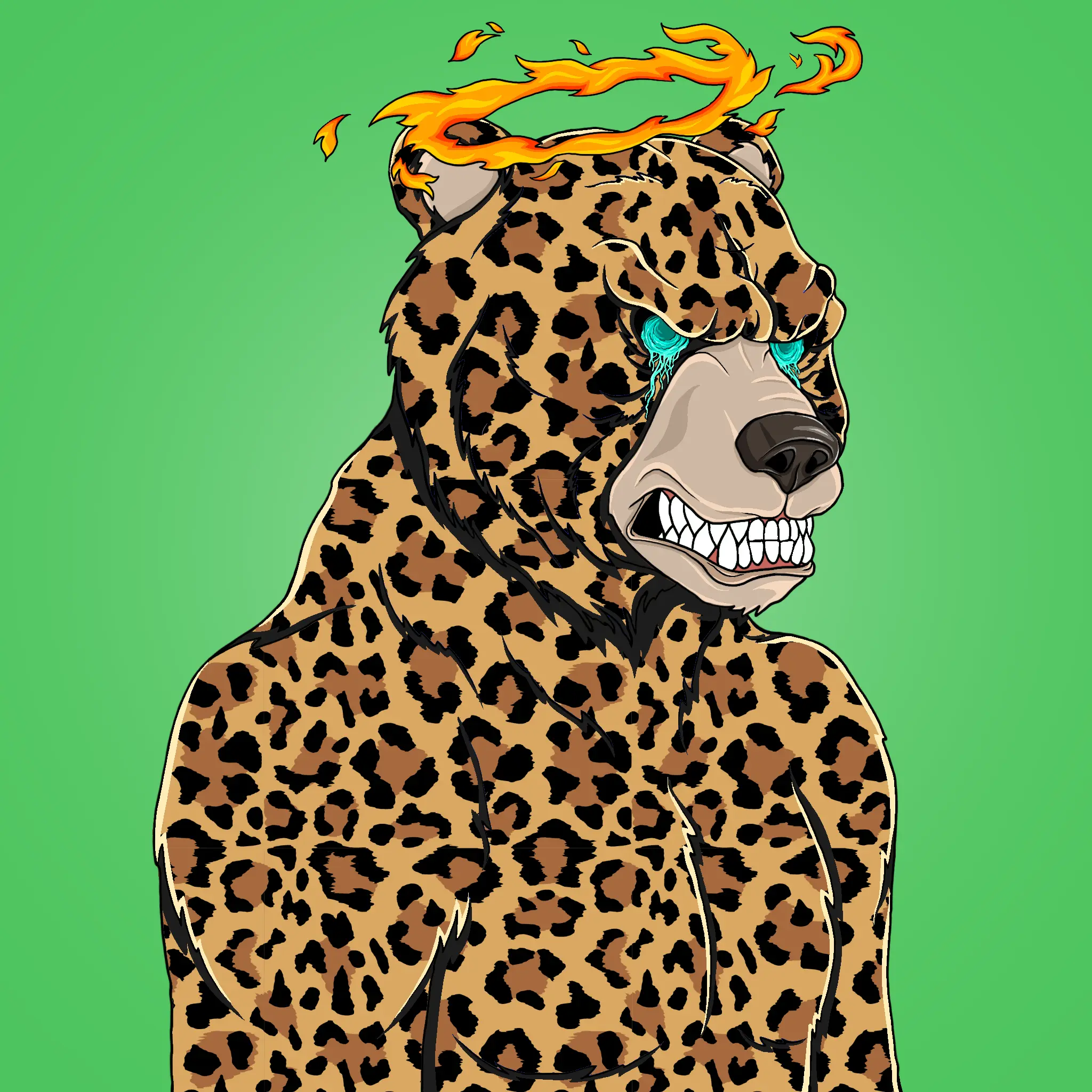 Mad Bears #327 NFT on Algorand