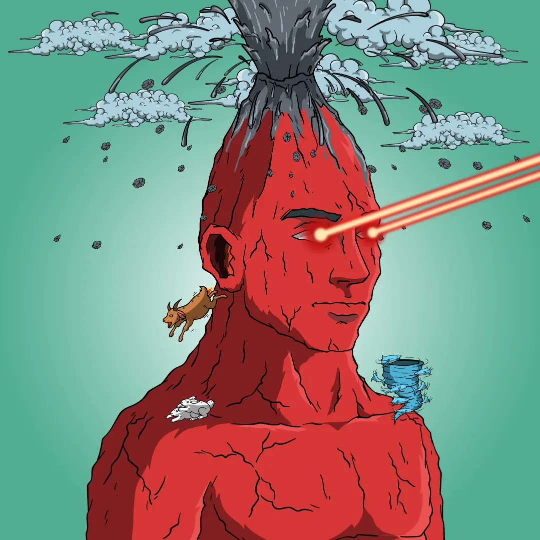 Volcano Boyz #1203 NFT on Algorand