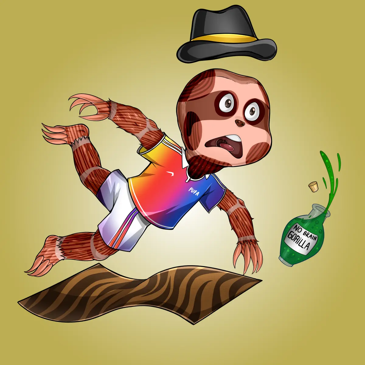 Rug Friends  #496 NFT on Algorand