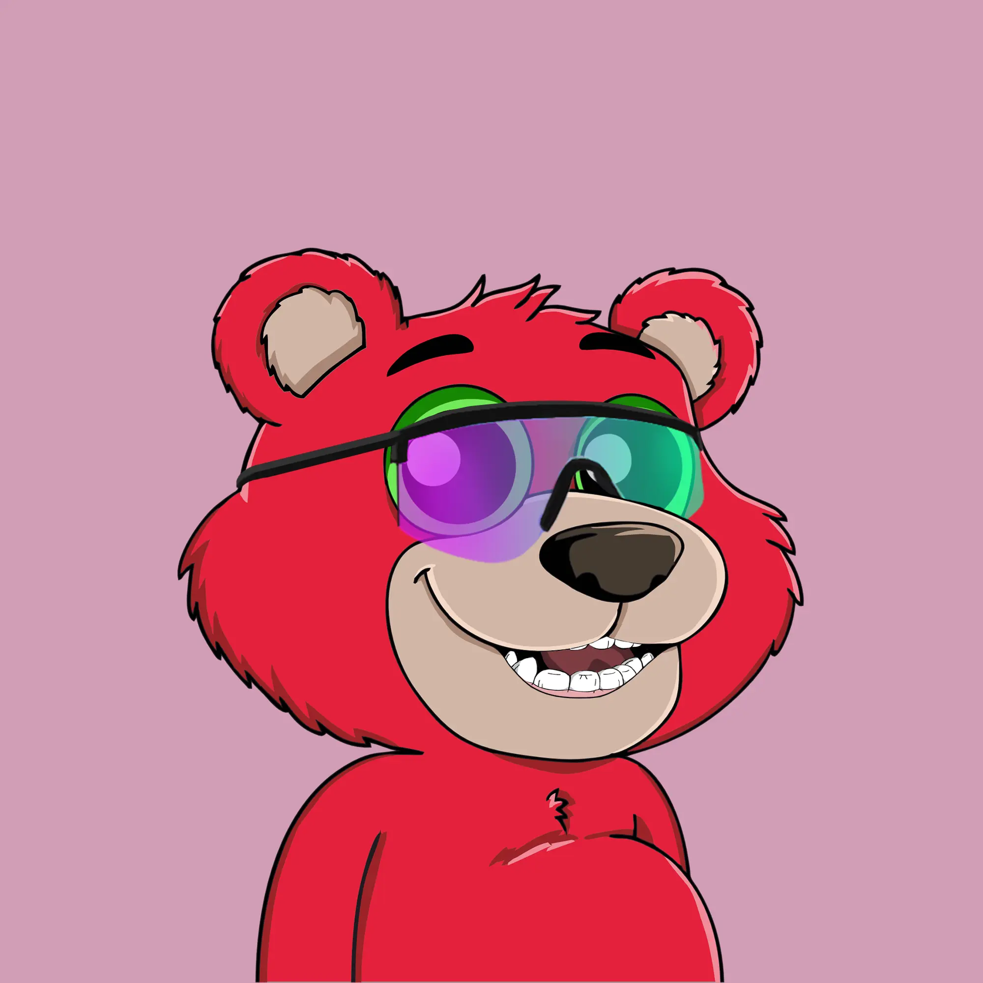 Gluttonous Bears #219 NFT on Algorand