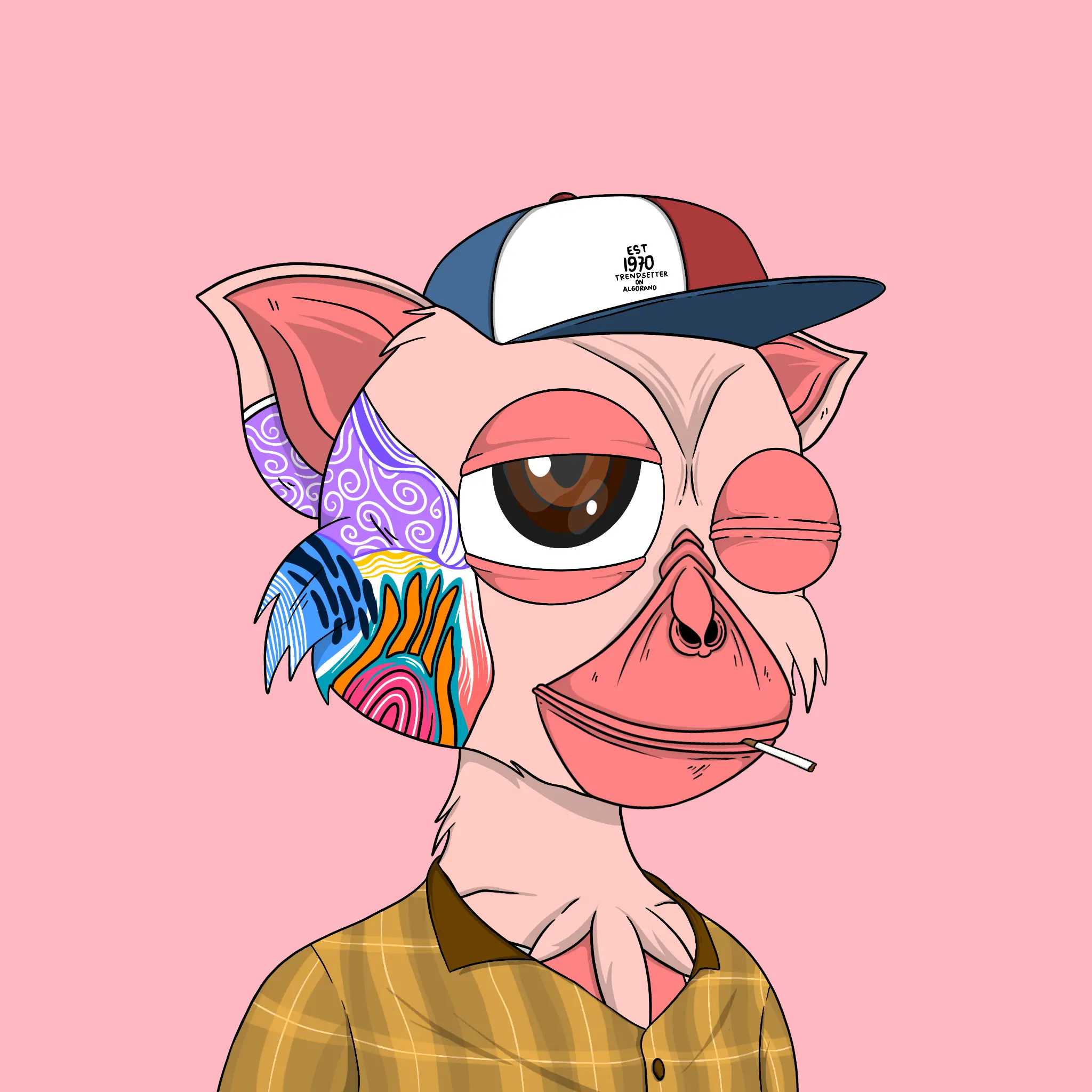 Trendy Tarsier #2655 NFT on Algorand