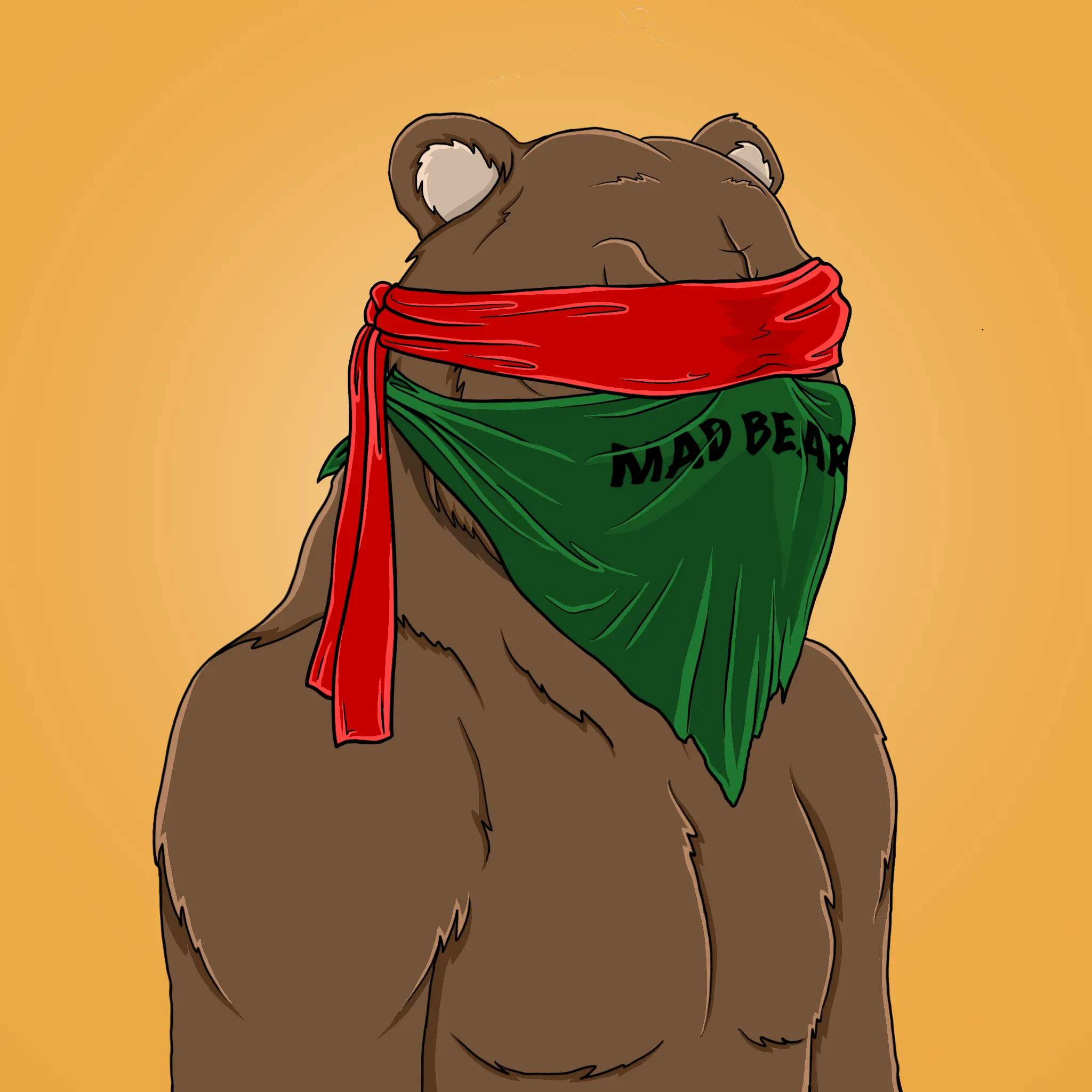 Mad Bears #1408 NFT on Algorand