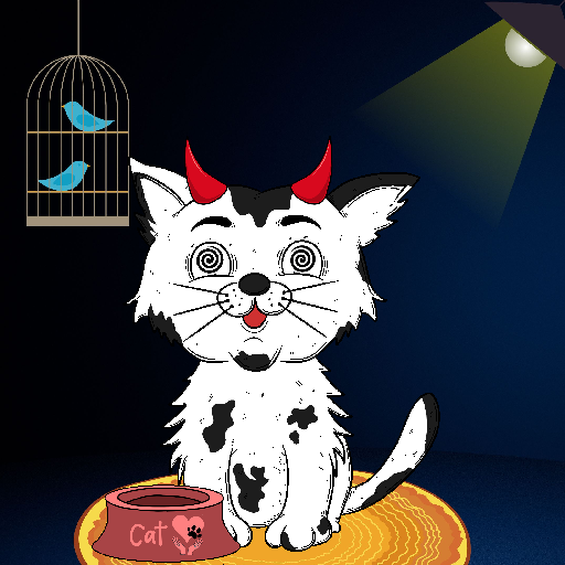 Happy Hoomens Cat#0539 NFT on Algorand