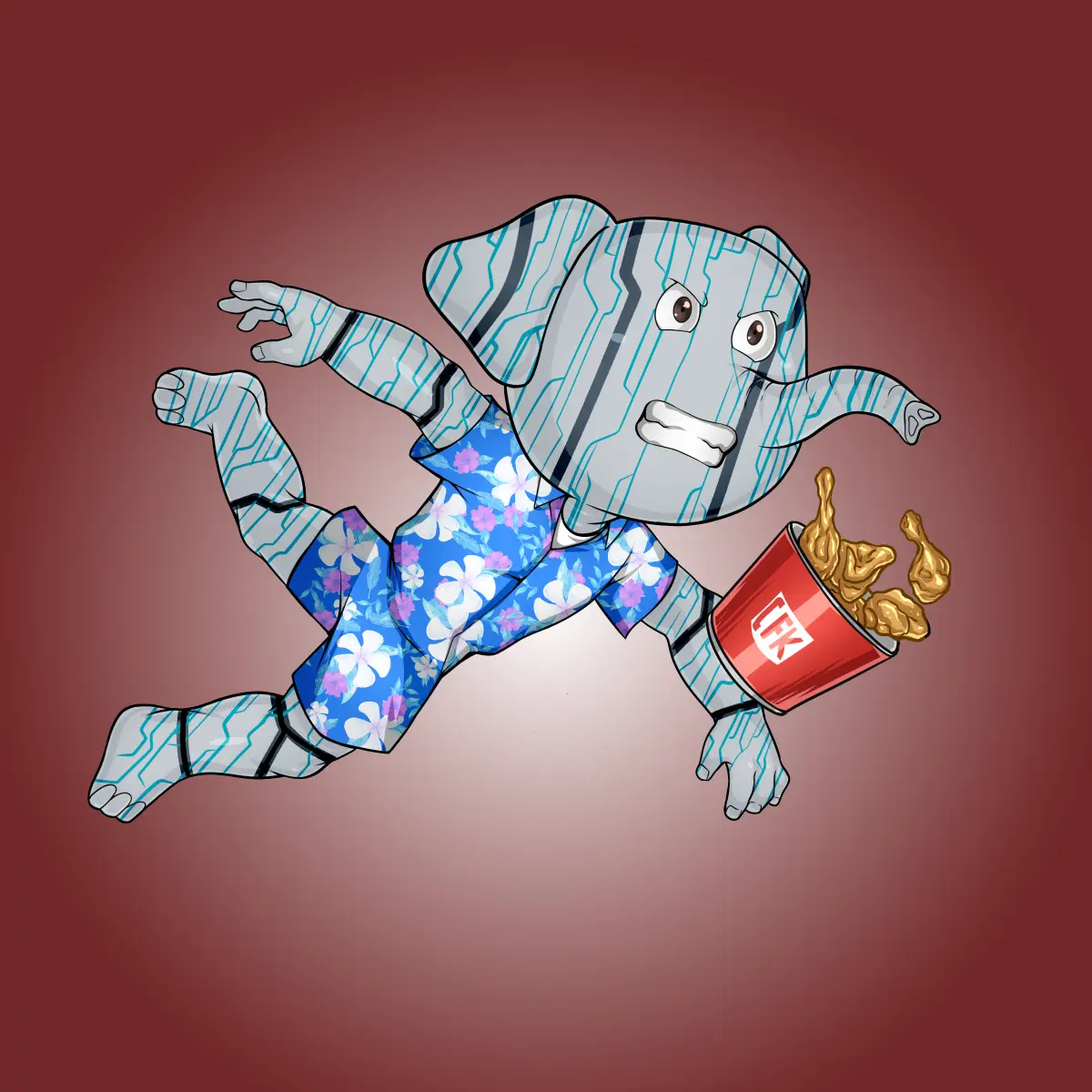 Rug Friends  #4074 NFT on Algorand