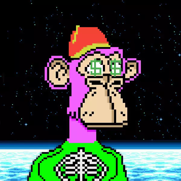 PIXEL CHIMPS #47 NFT on Algorand