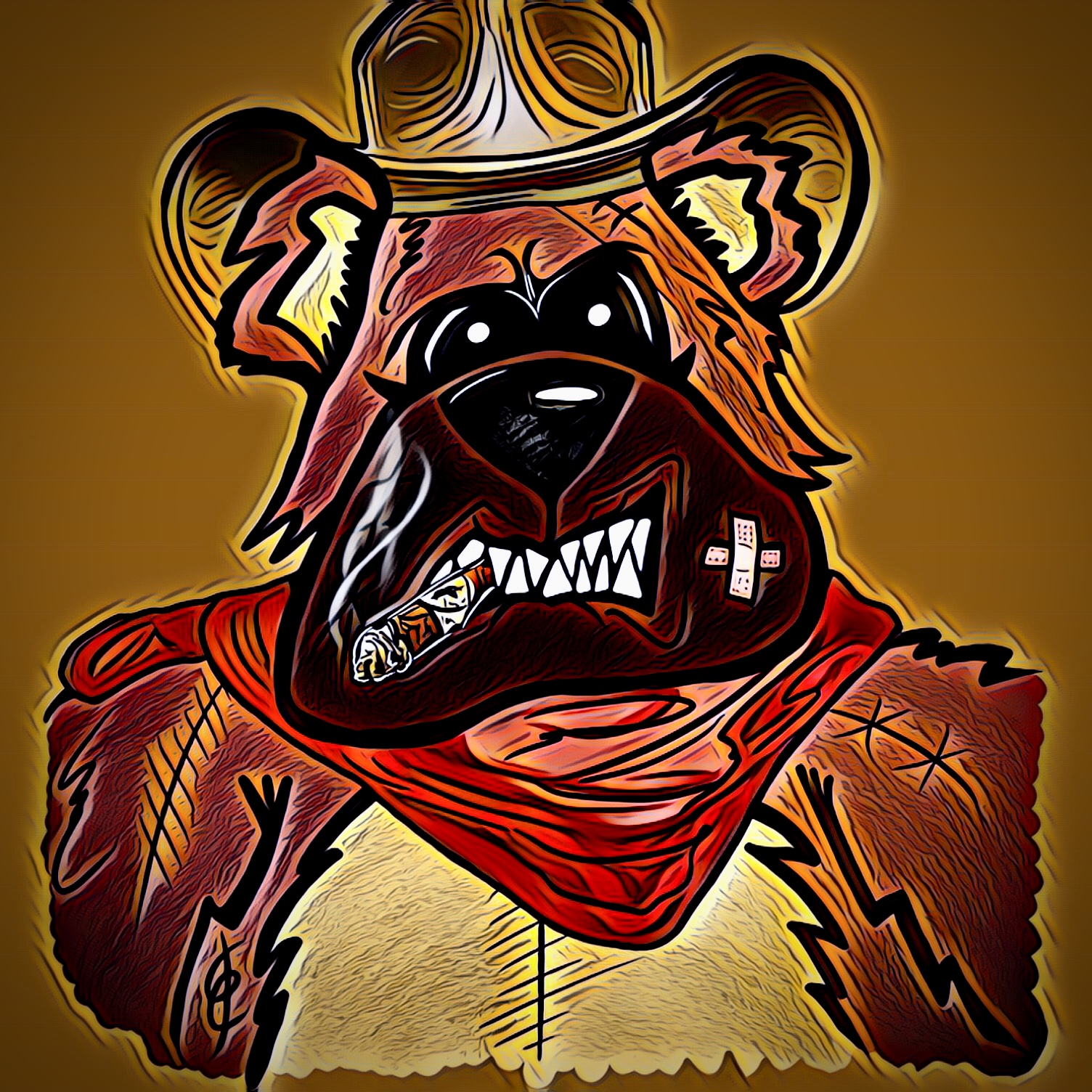 EVILBEAR(d) #02 NFT on Algorand