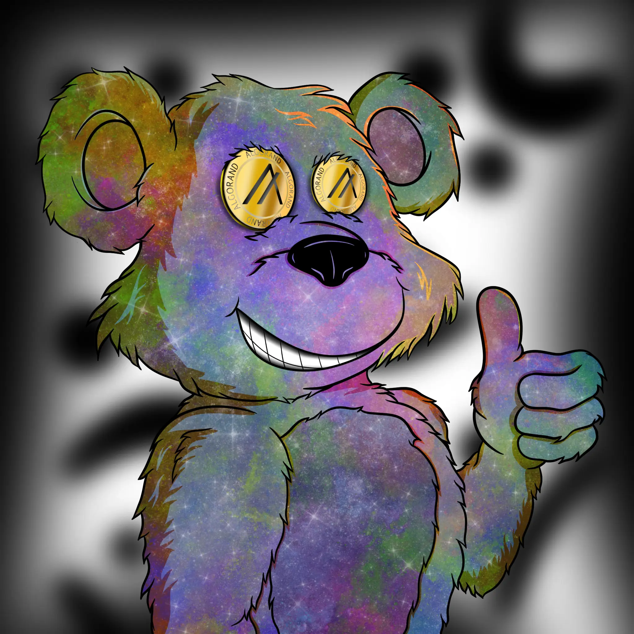 Sketchy Bears Gen2 #177 NFT on Algorand