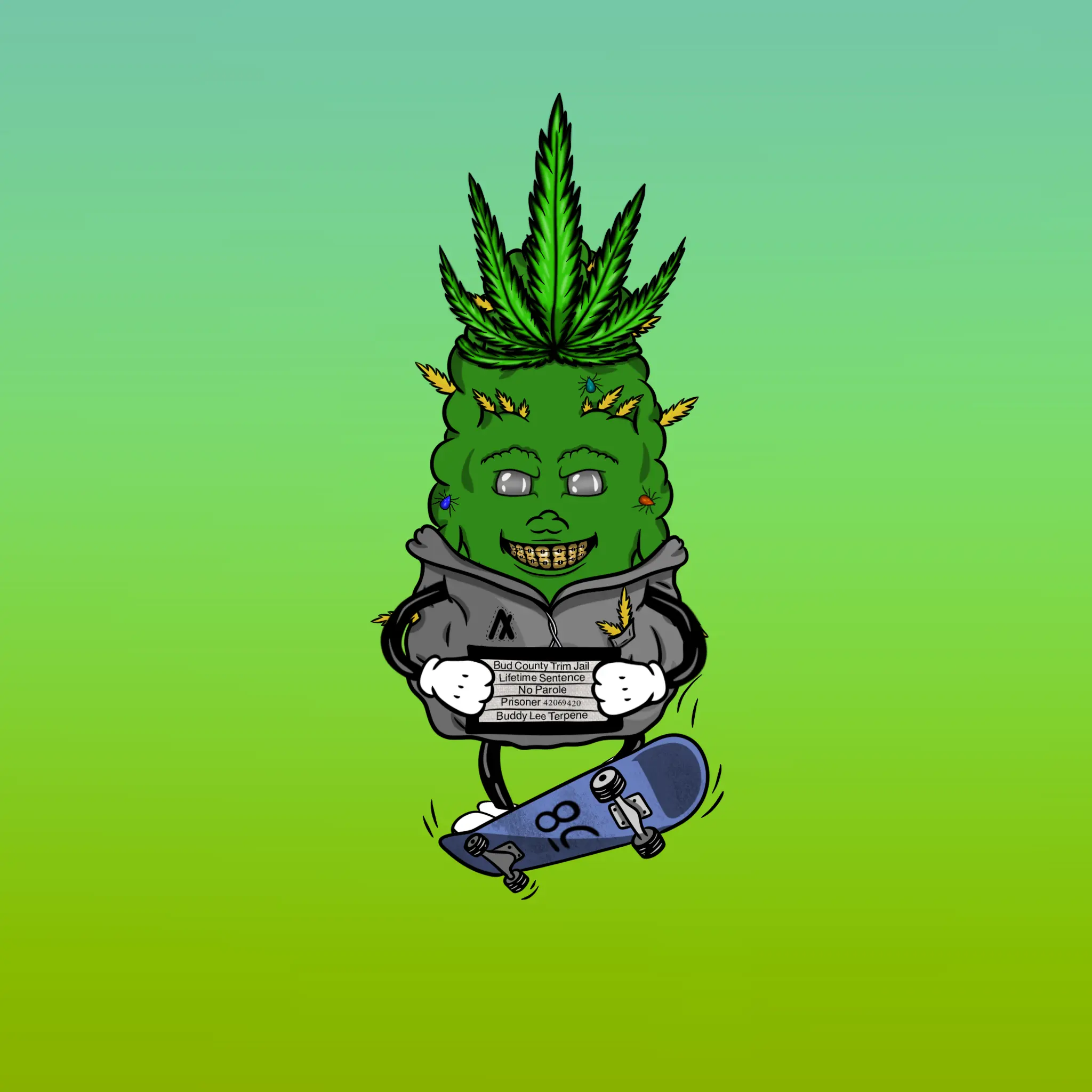 Blazing Budz #236 NFT on Algorand