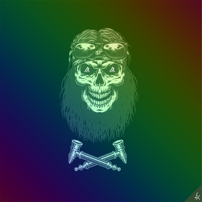 Linx Hippie Skull #013