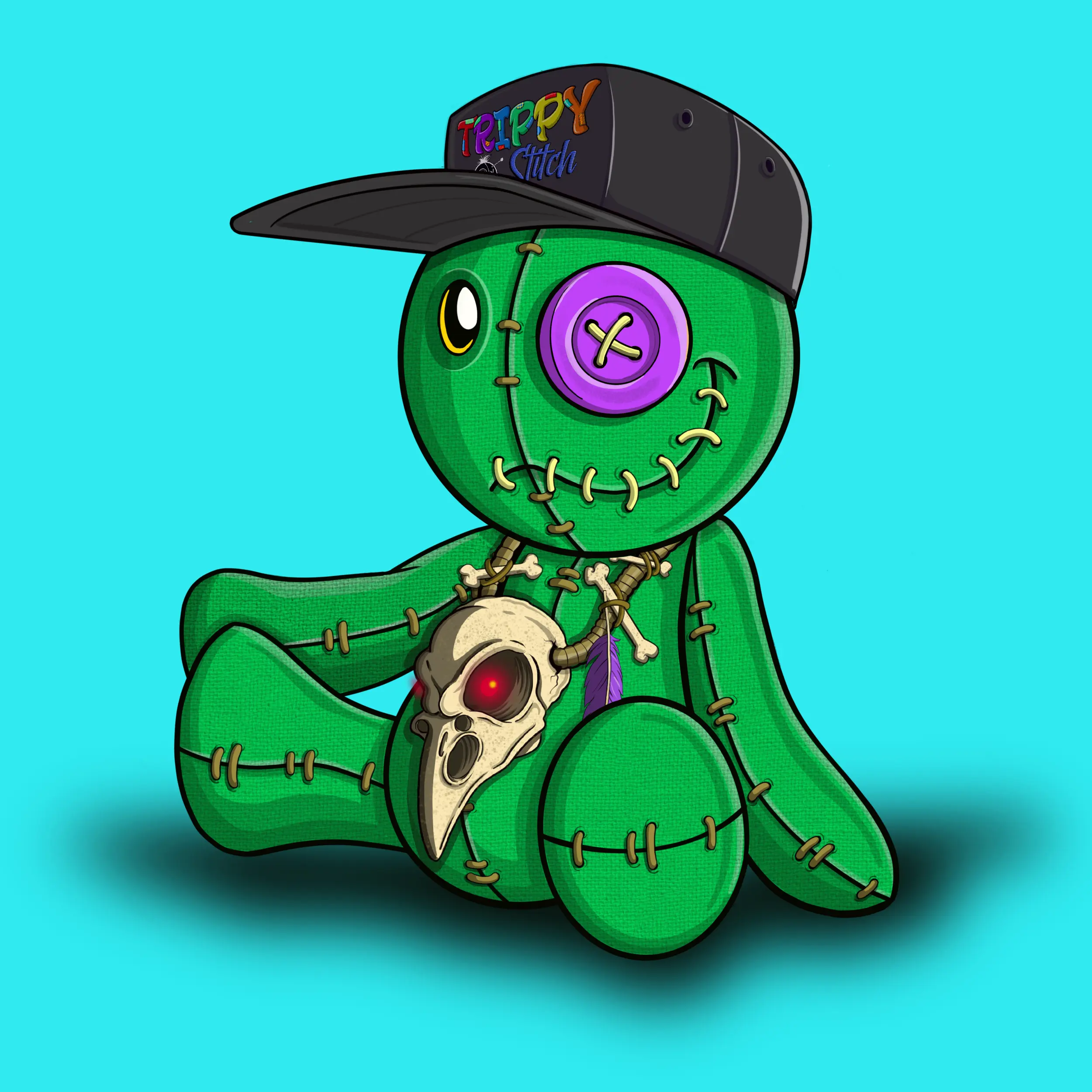 Trippy Stitch #92 NFT on Algorand