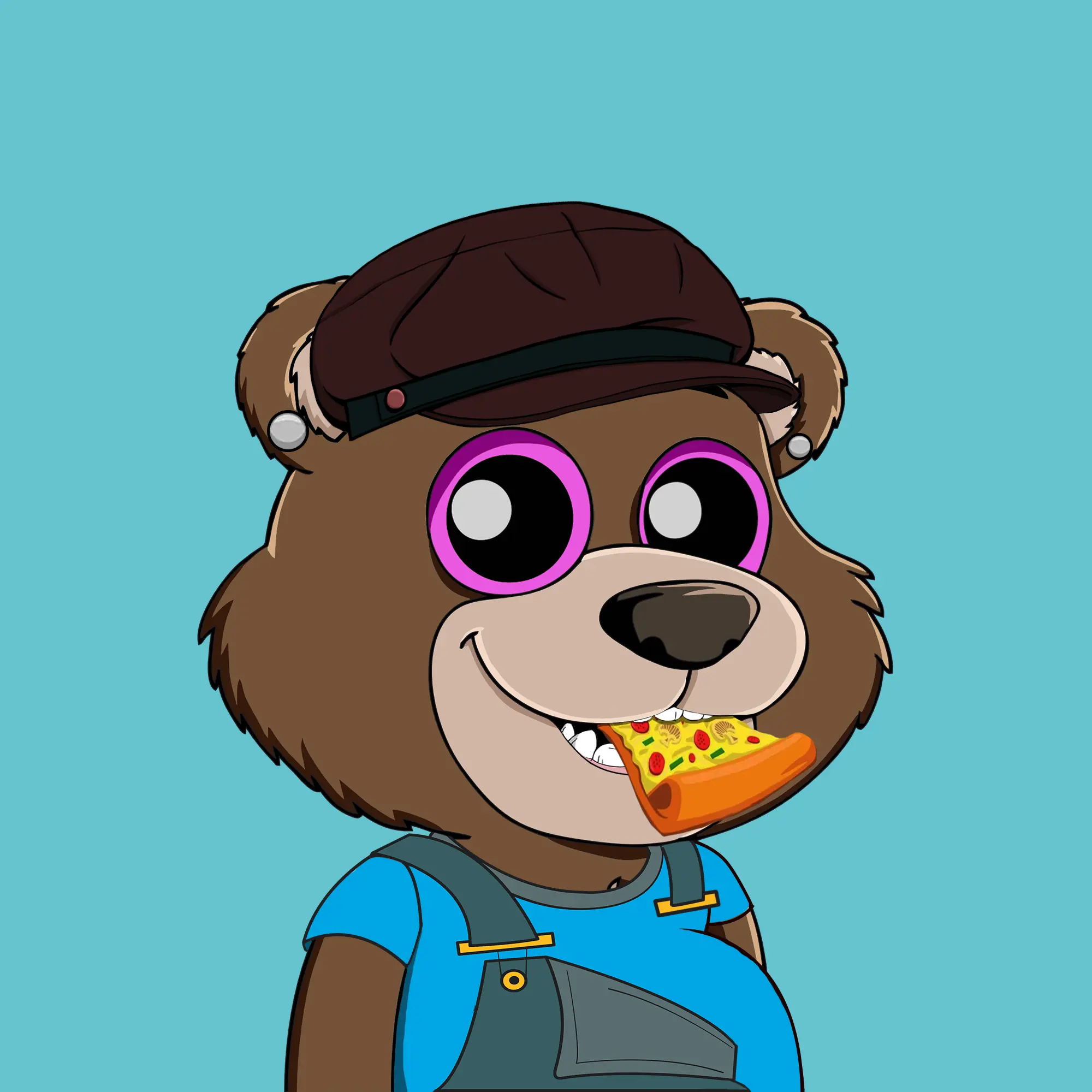 Gluttonous Bears #606 NFT on Algorand