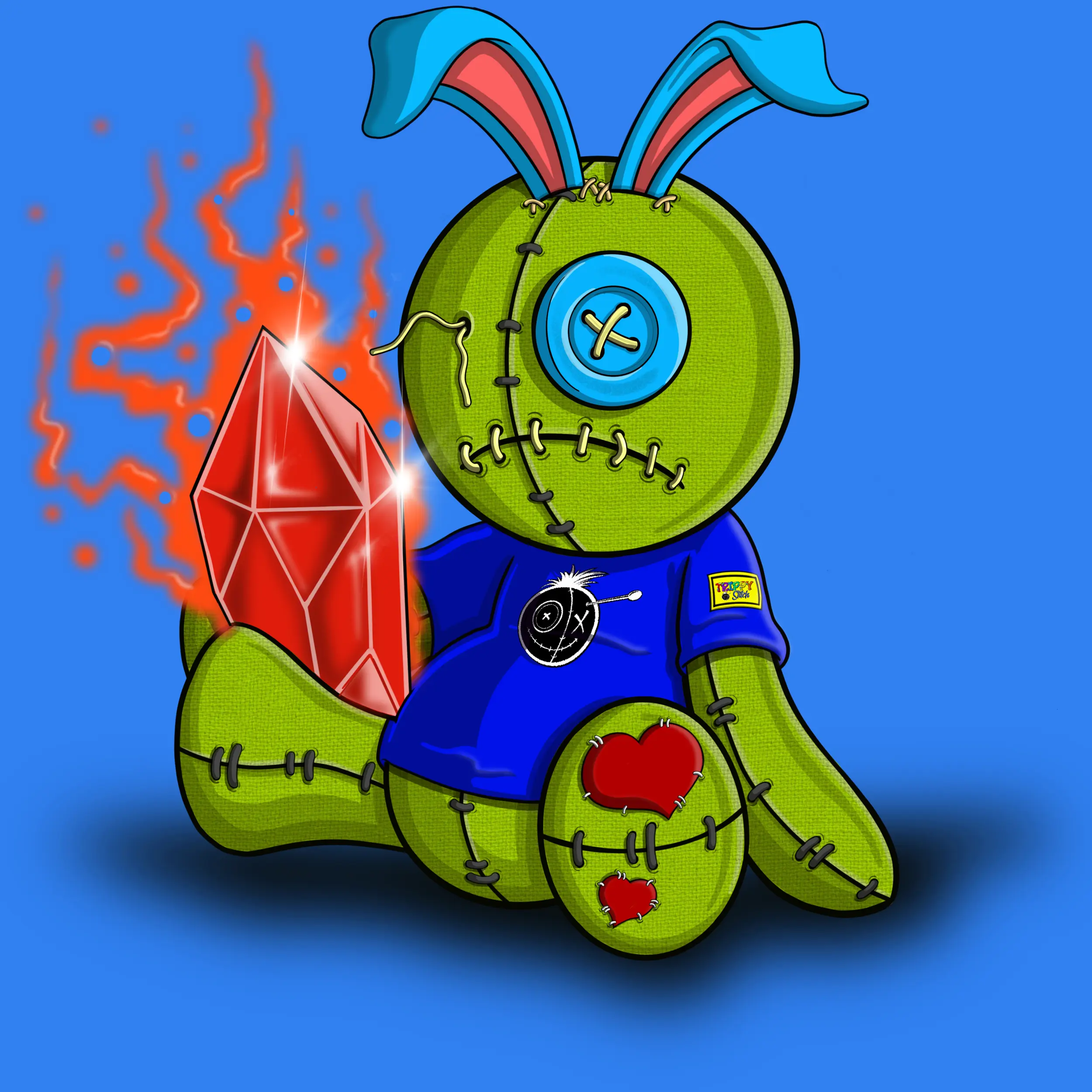 Trippy Stitch #175 NFT on Algorand