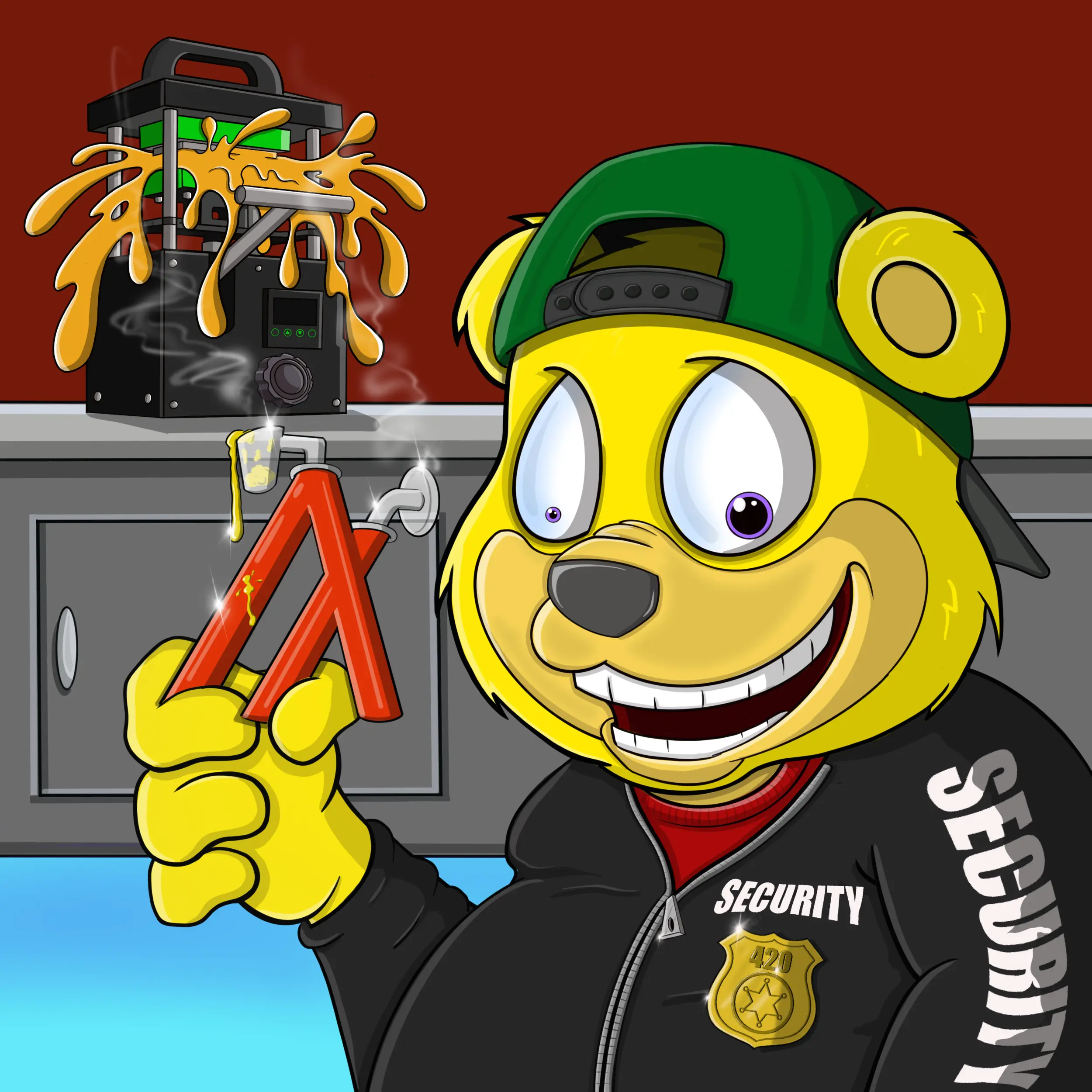 Burnin Bears #2970 NFT on Algorand