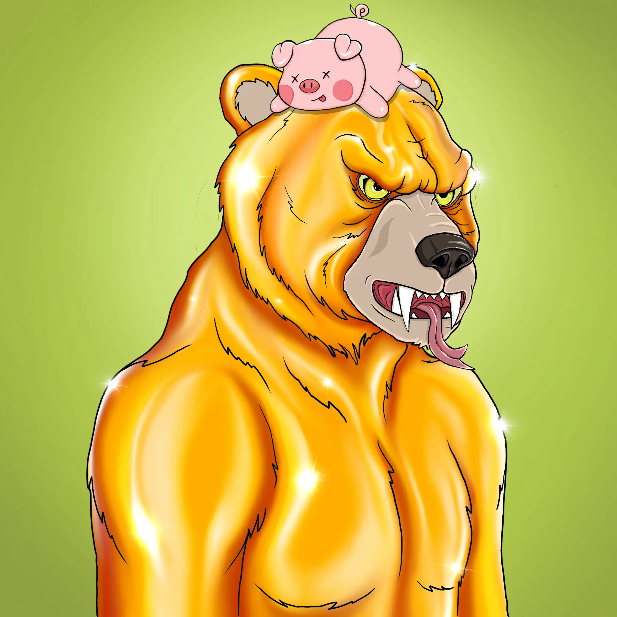 Mad Bears #2130 NFT on Algorand