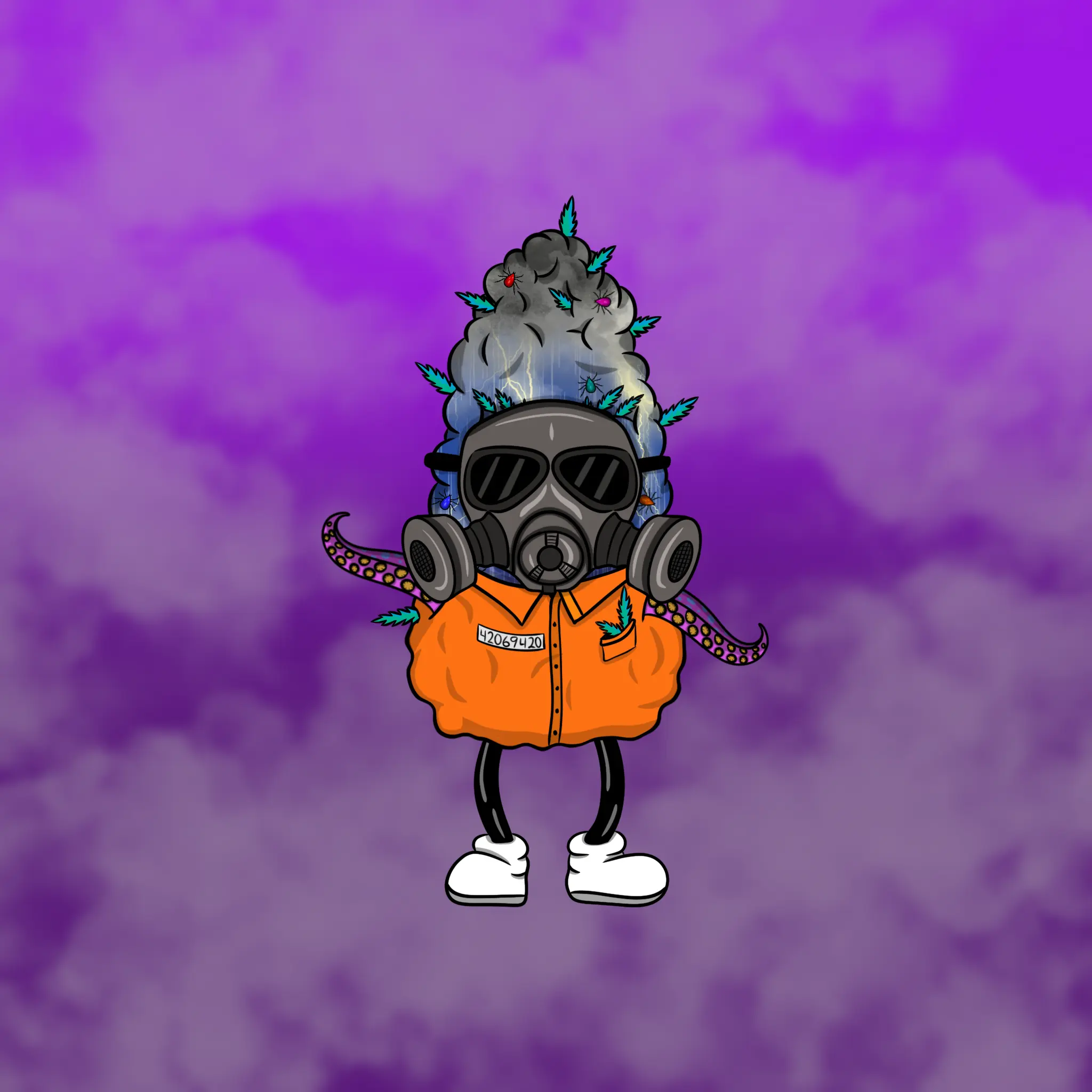 Blazing Budz #894 NFT on Algorand