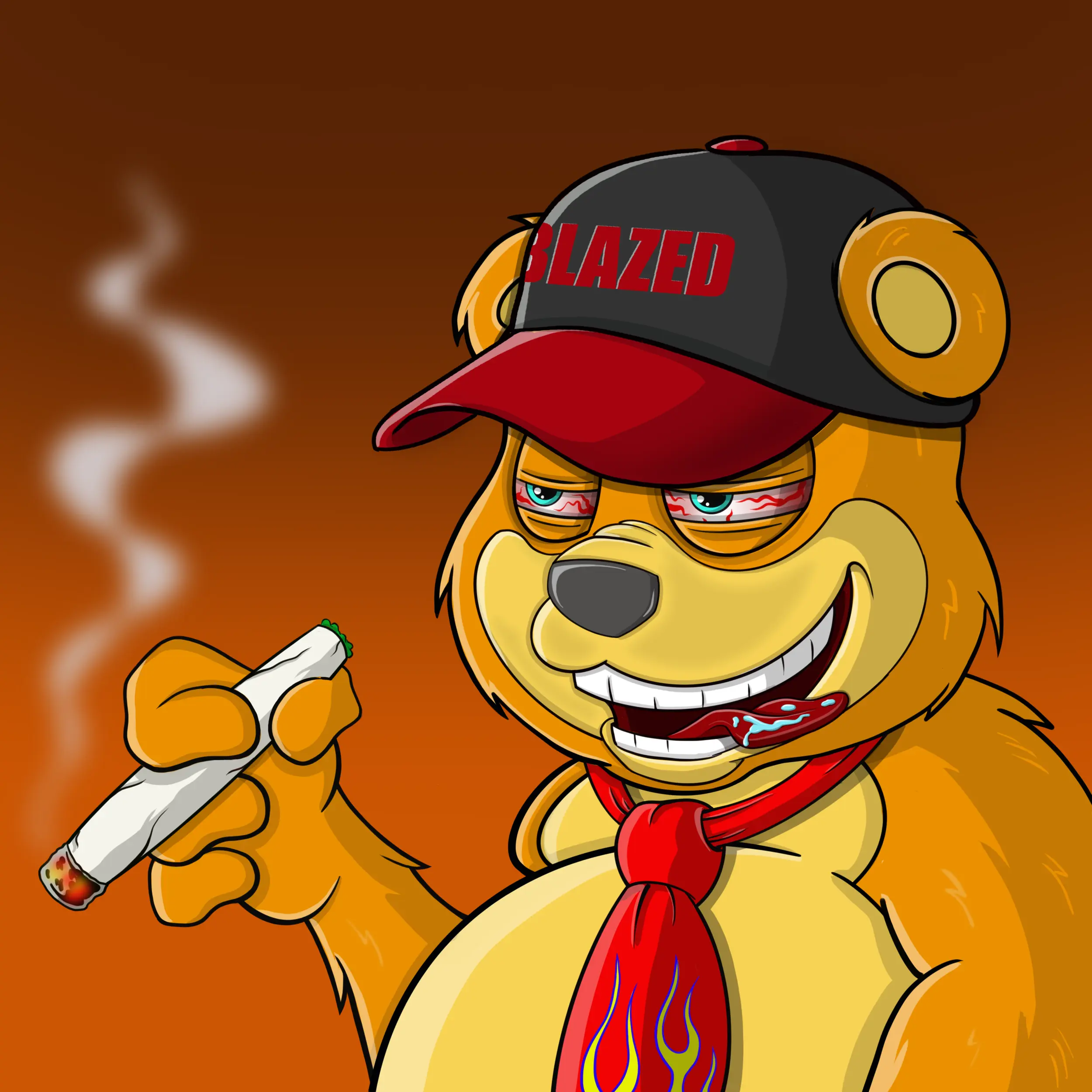 Burnin Bears #312 NFT on Algorand