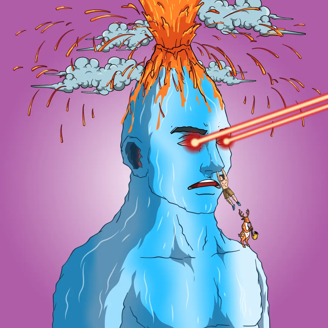 Volcano Boyz #1436 NFT on Algorand