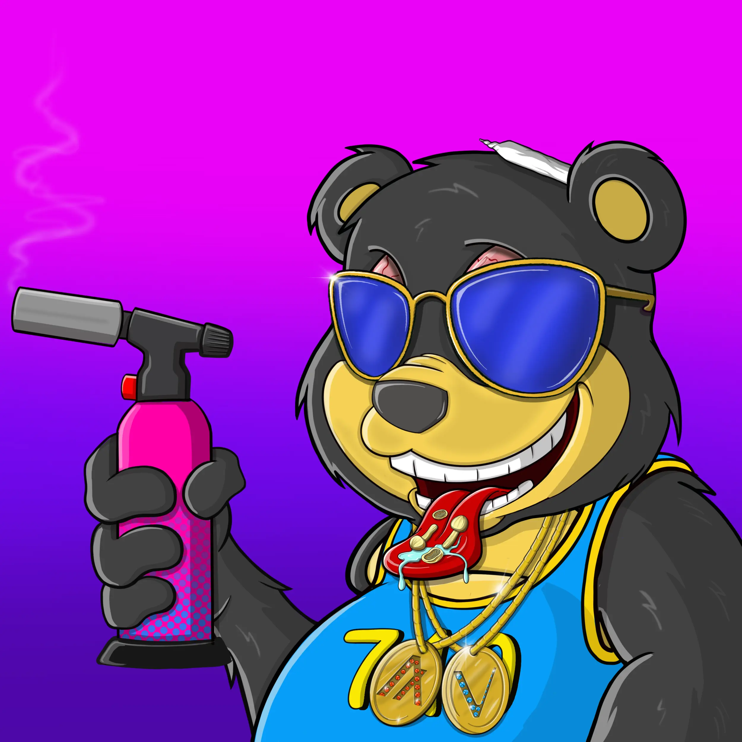 Burnin Bears #786 NFT on Algorand