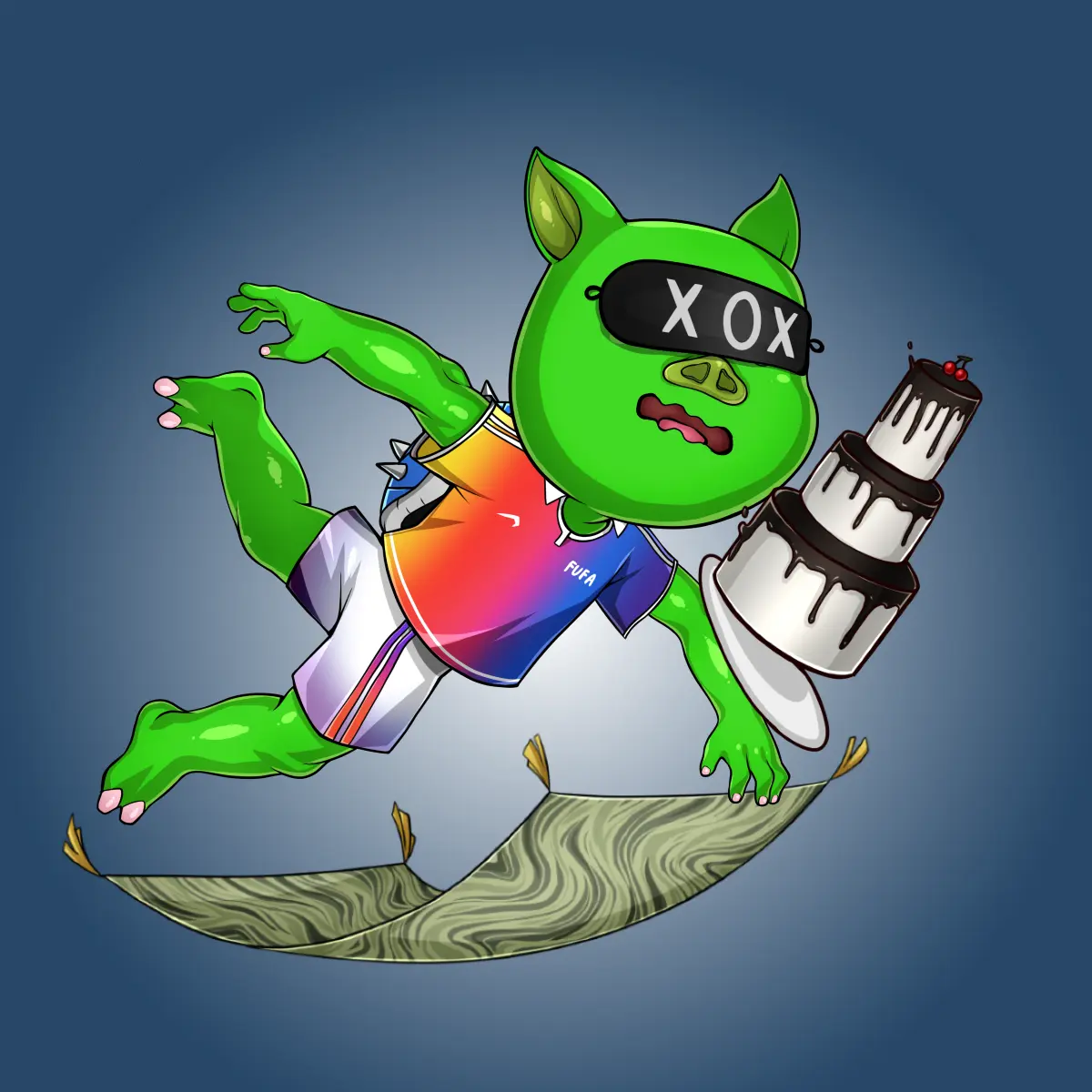 Rug Friends  #6920 NFT on Algorand