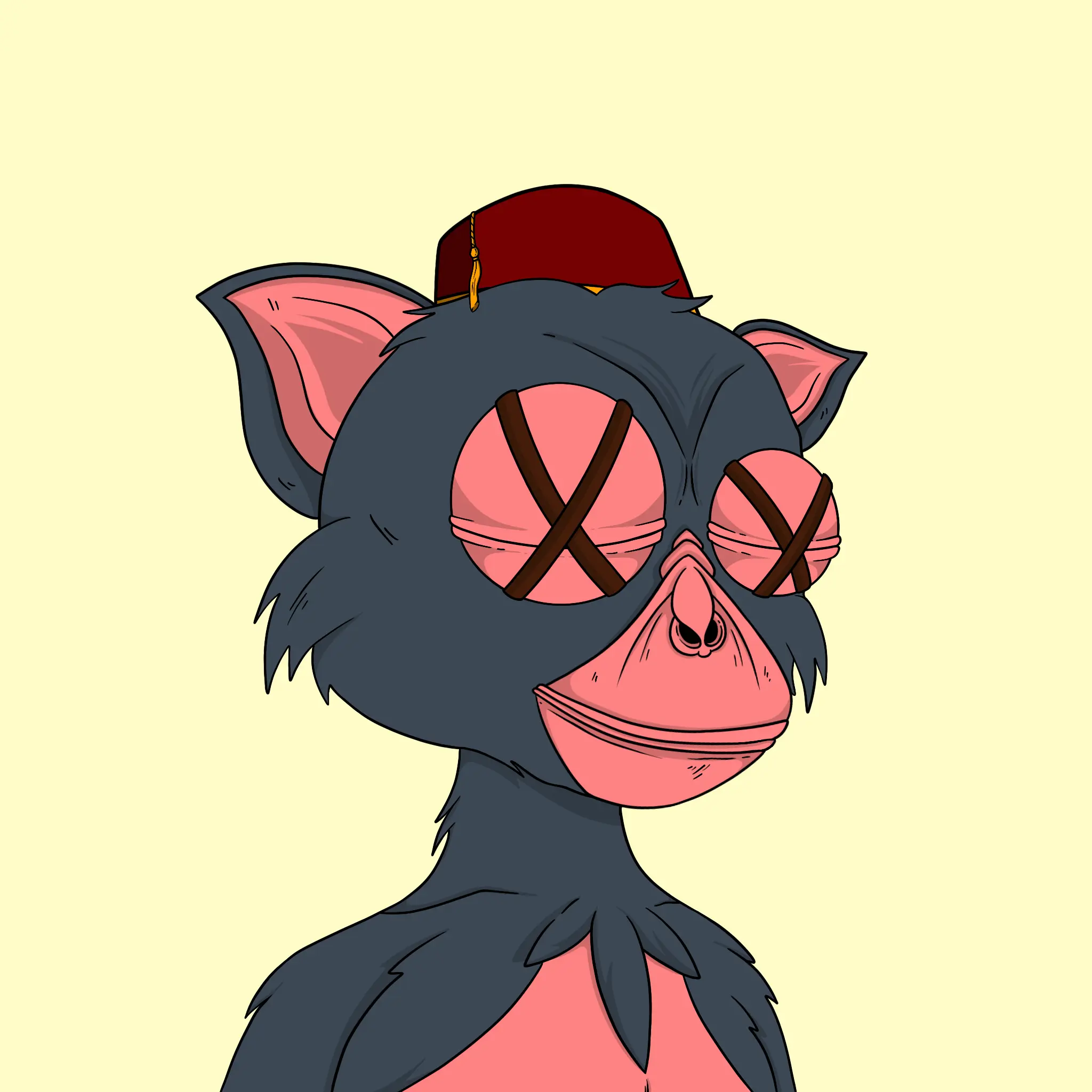 Trendy Tarsier #922 NFT on Algorand