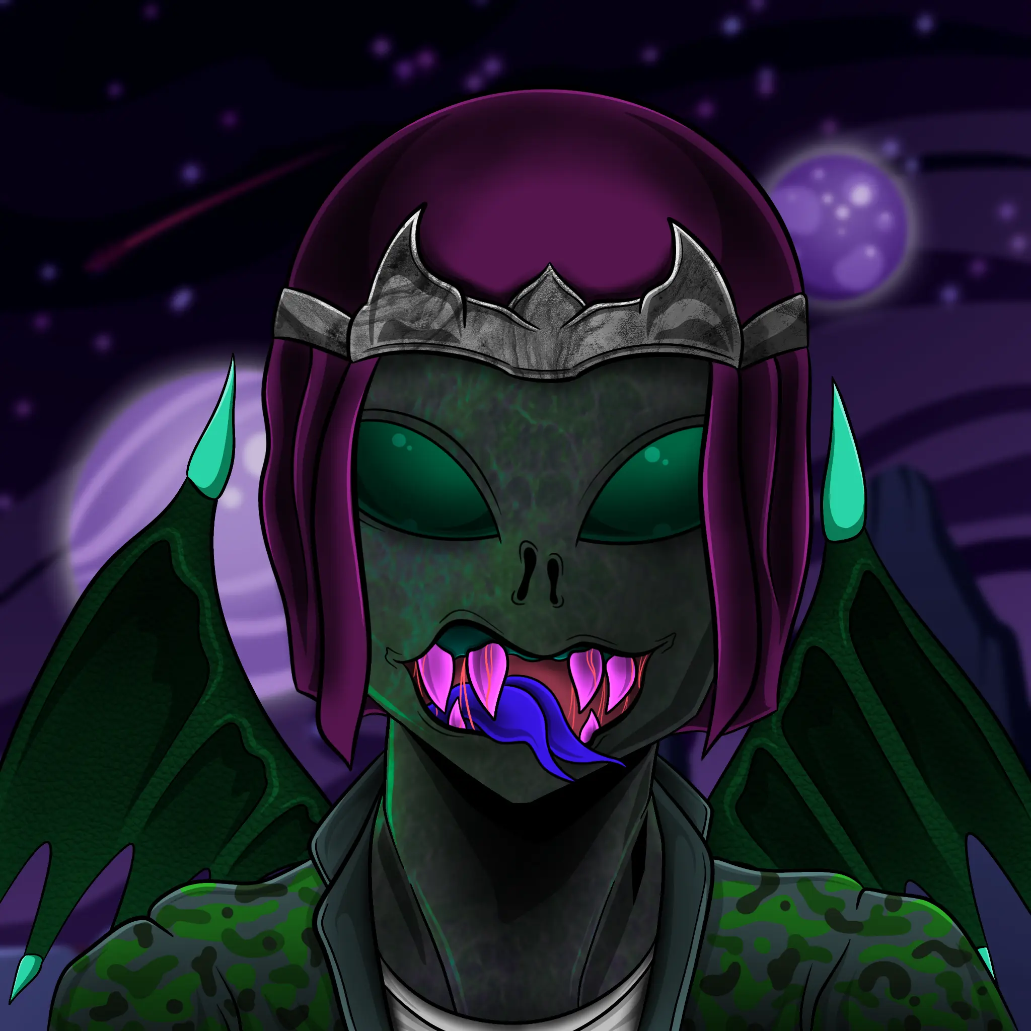 Octalien #621 NFT on Algorand
