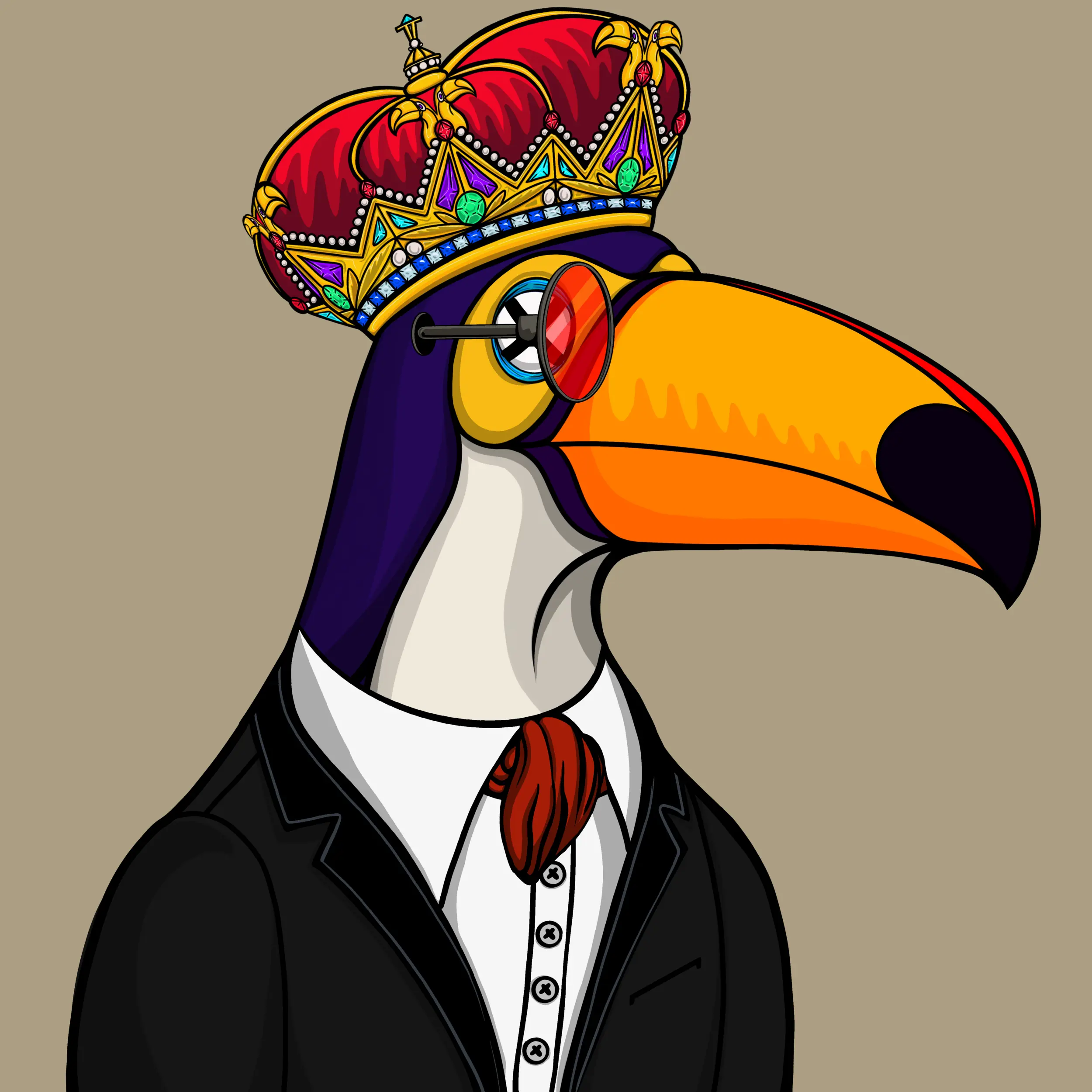 Tucan Tribe #3445 NFT on Algorand