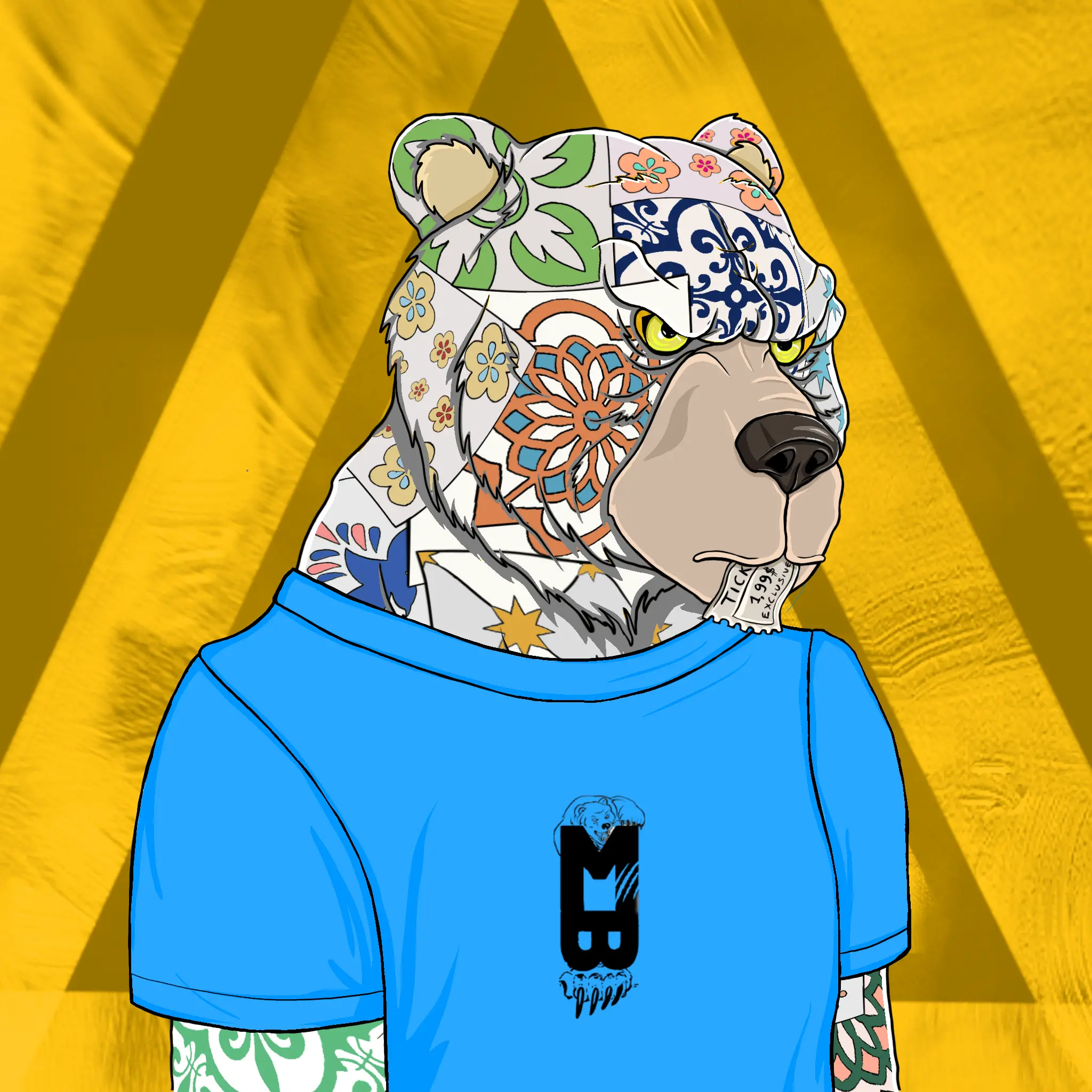 Mad Bears #1091 NFT on Algorand