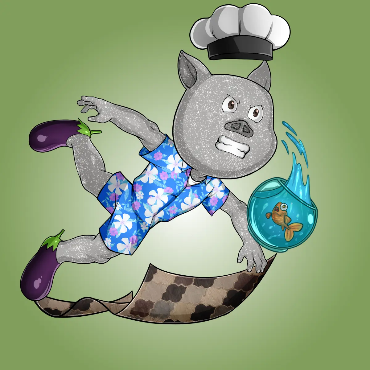 Rug Friends  #2001 NFT on Algorand