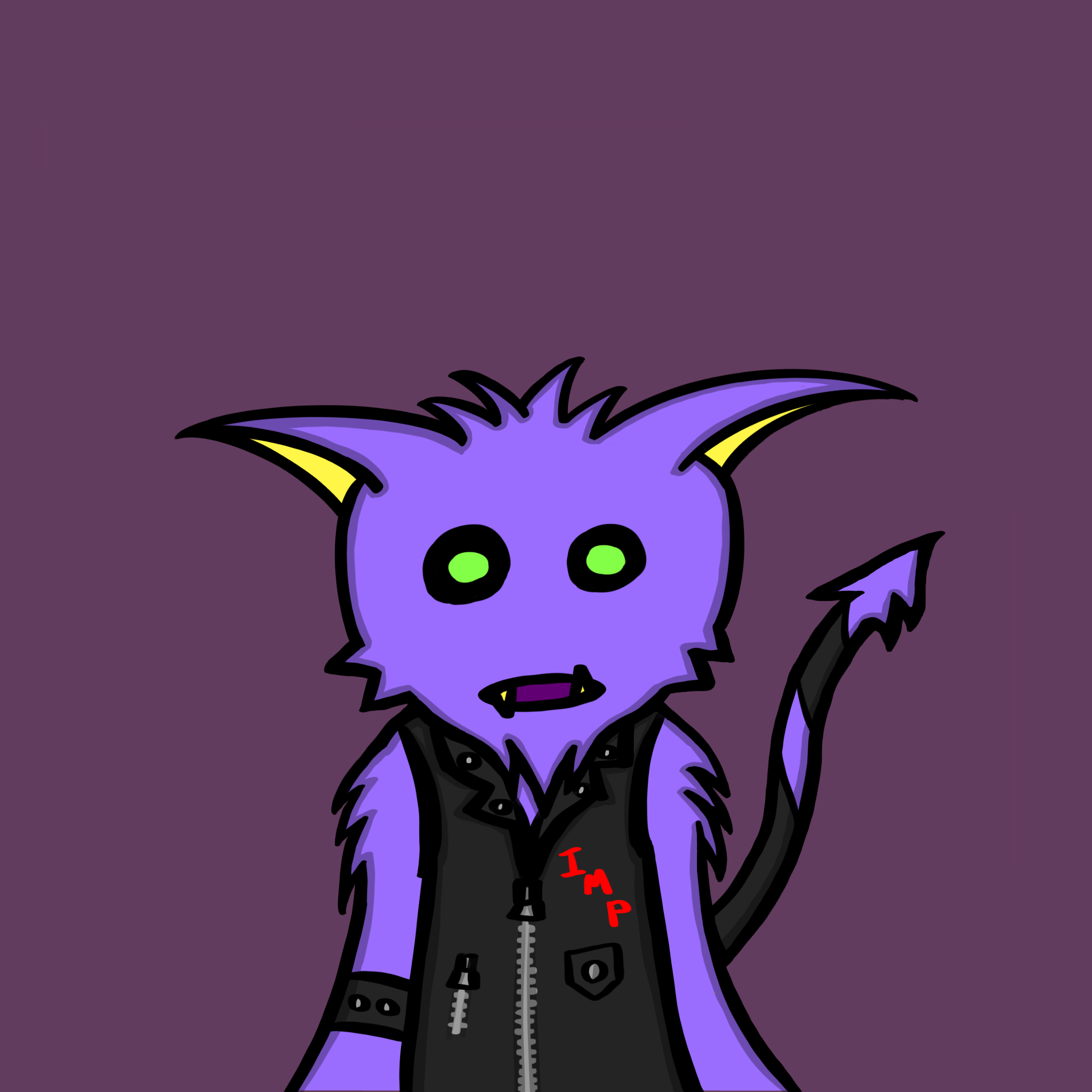 Mischievous Imp #022 NFT on Algorand