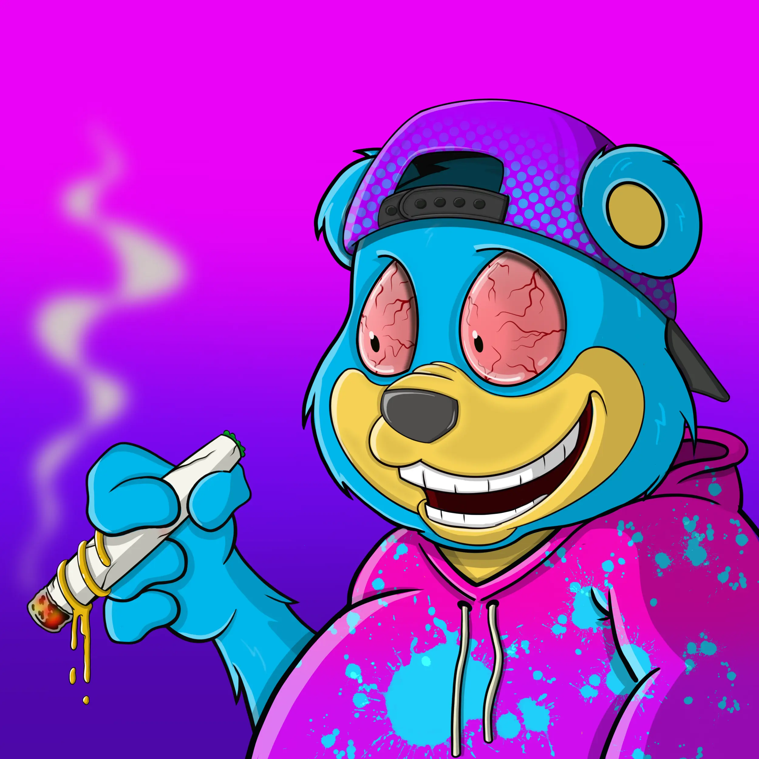 Burnin Bears #914 NFT on Algorand