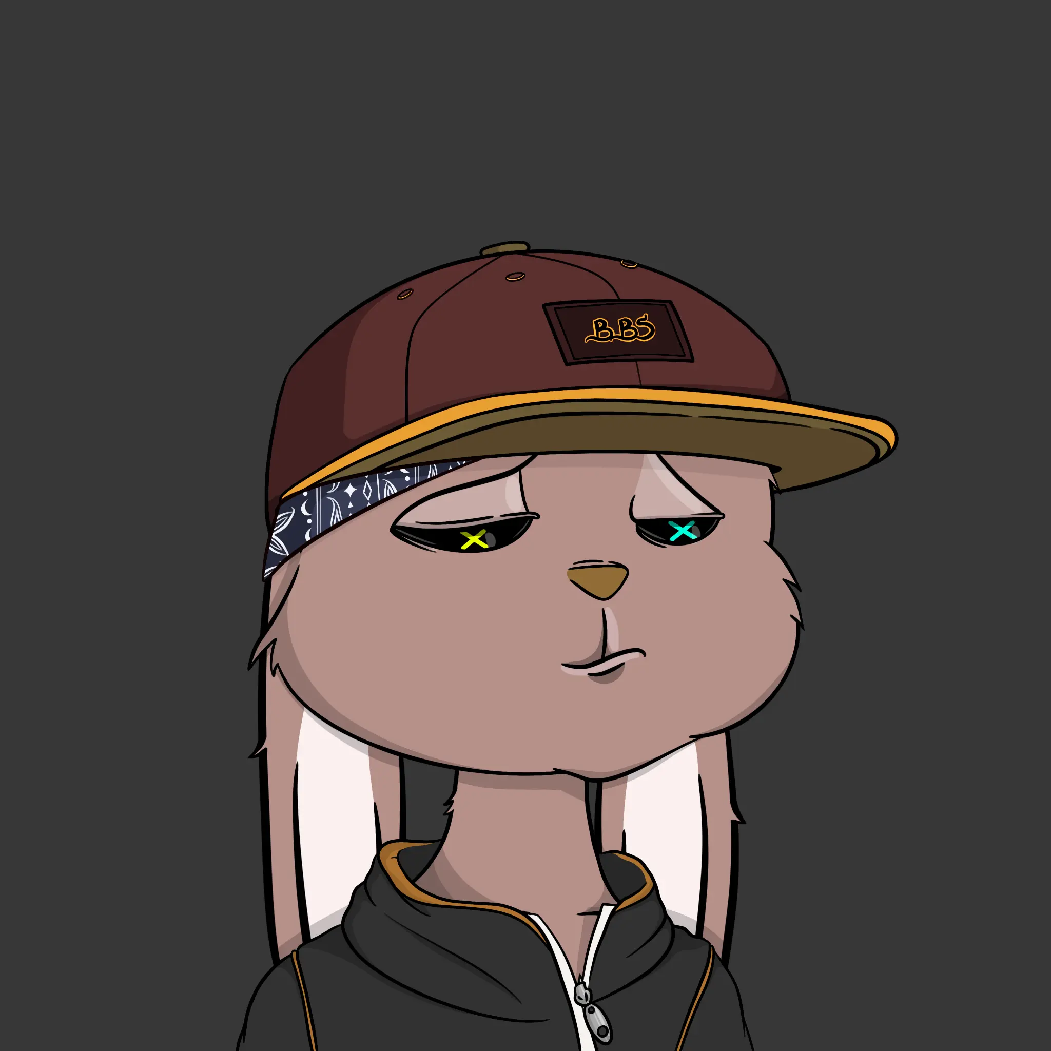Bad Bunny Society #2835 NFT on Algorand