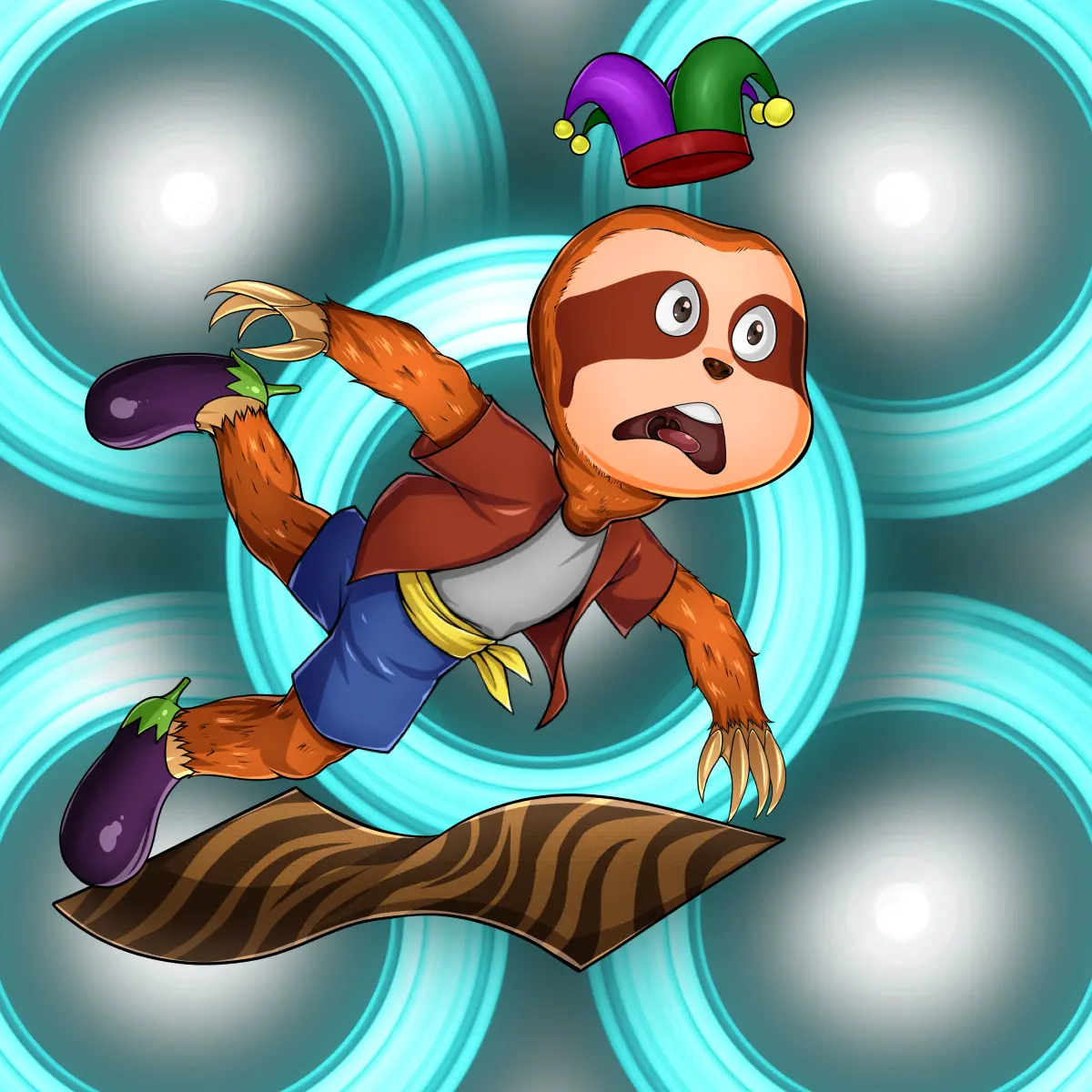 Rug Friends  #587 NFT on Algorand