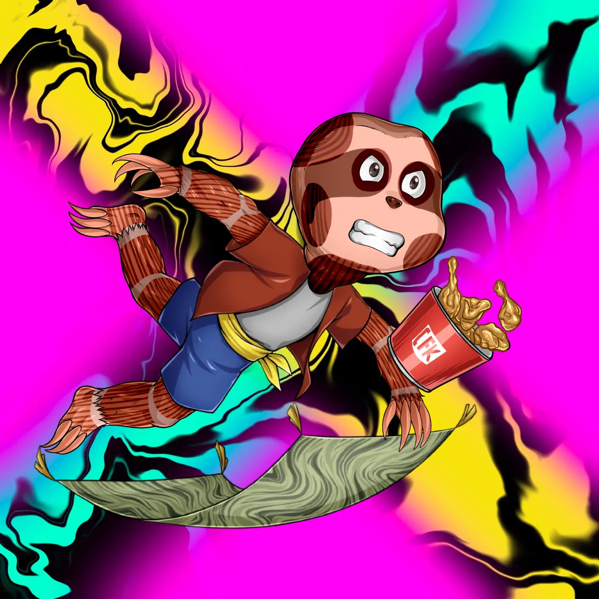 Rug Friends  #3418 NFT on Algorand