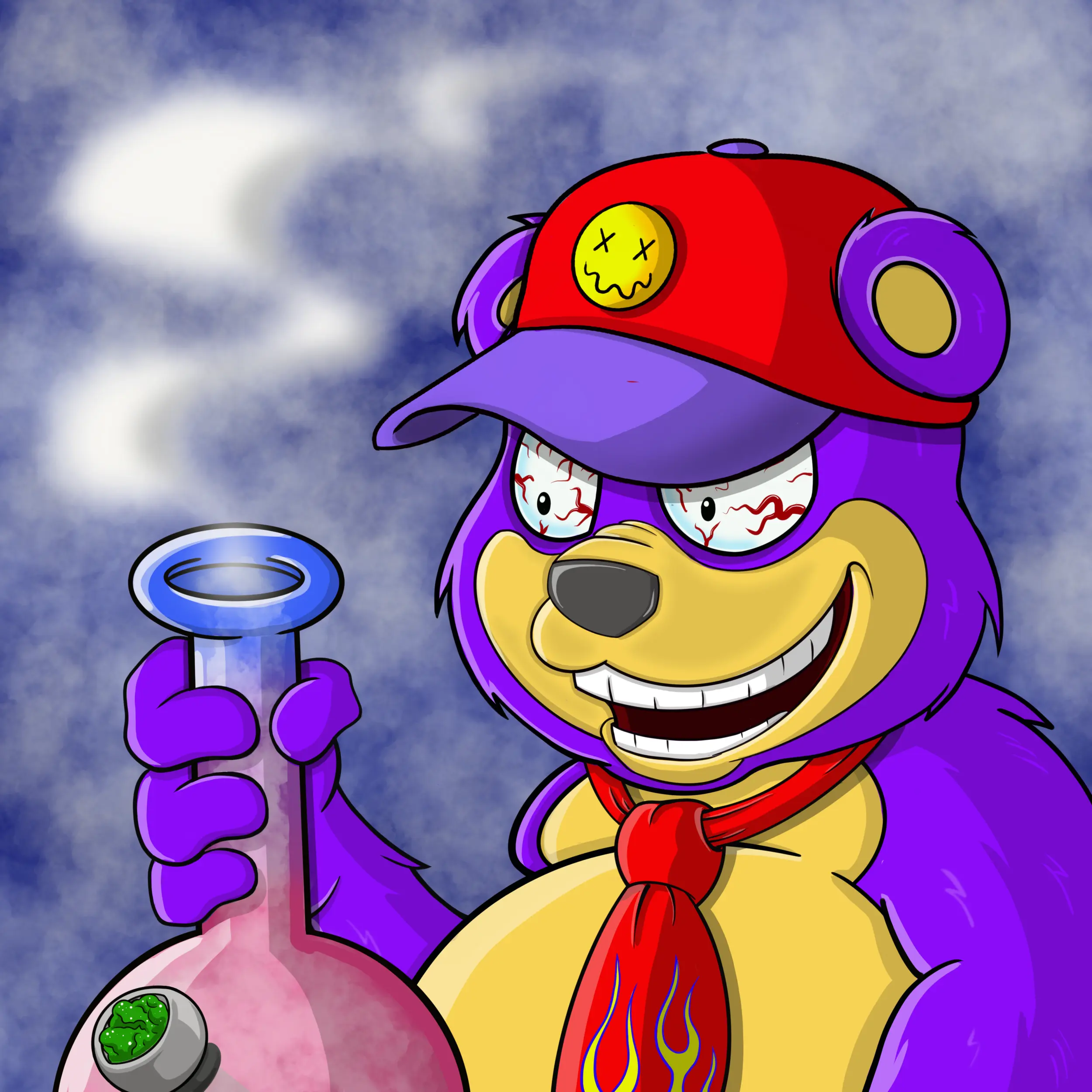 Burnin Bears #360 NFT on Algorand