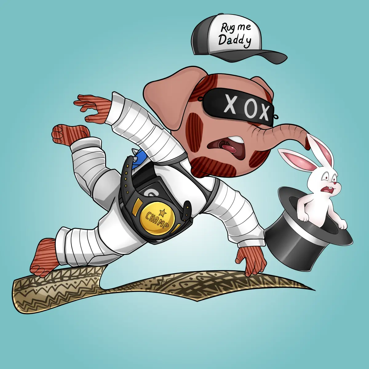 Rug Friends  #2095 NFT on Algorand