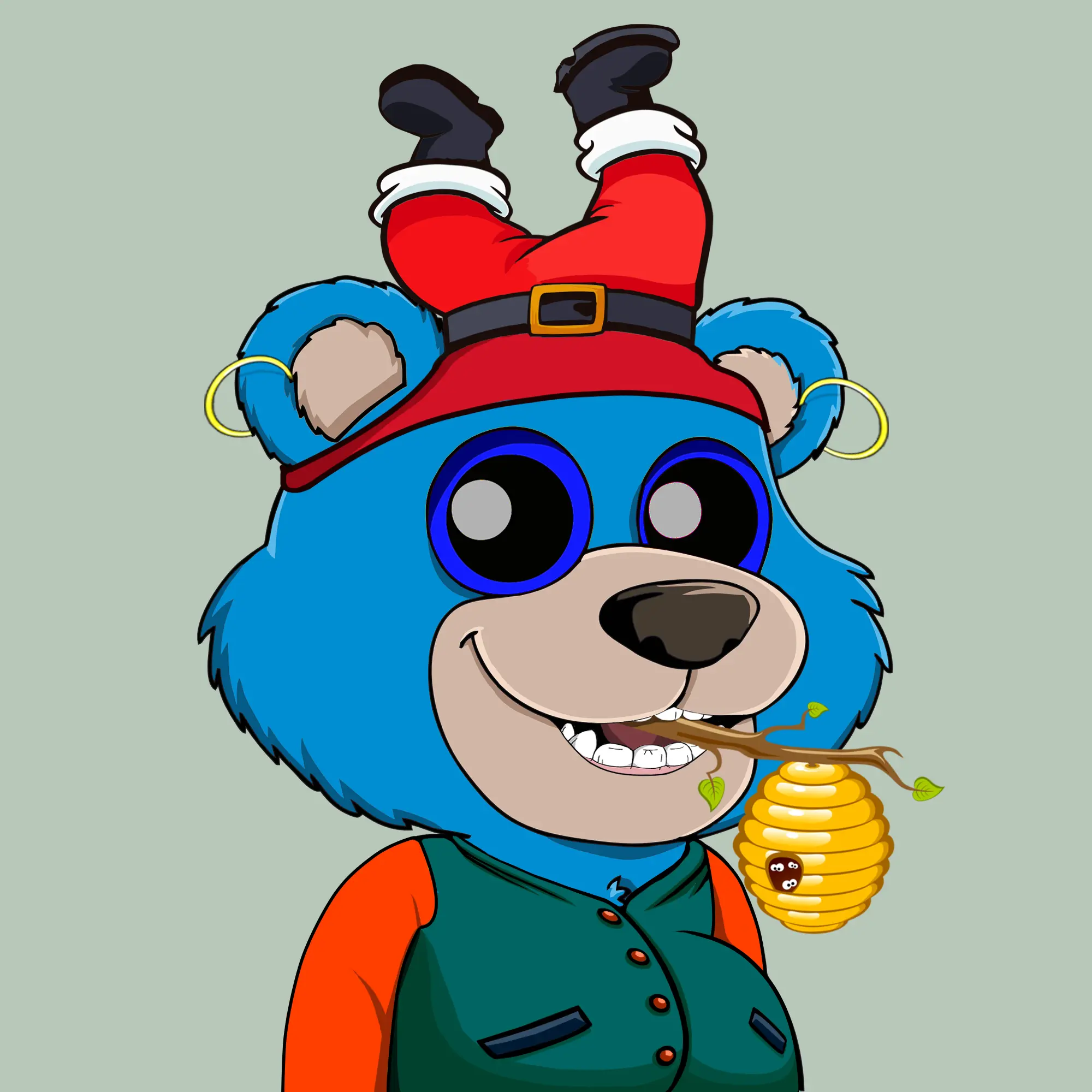 Gluttonous Bears #257 NFT on Algorand