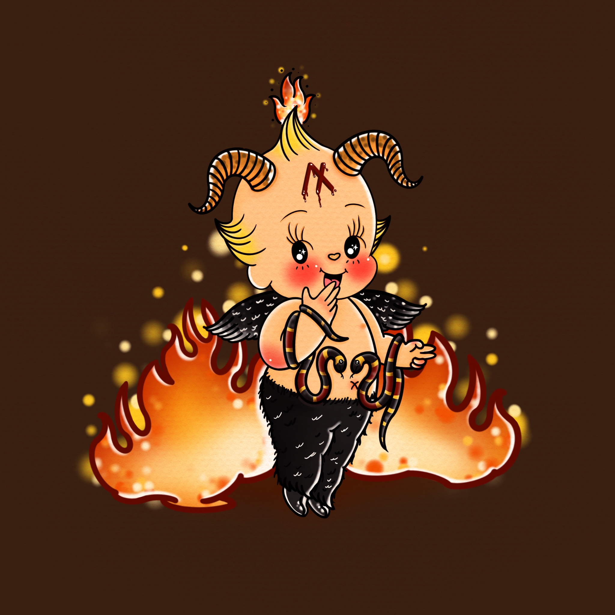 Creepy Cuties #10 NFT on Algorand