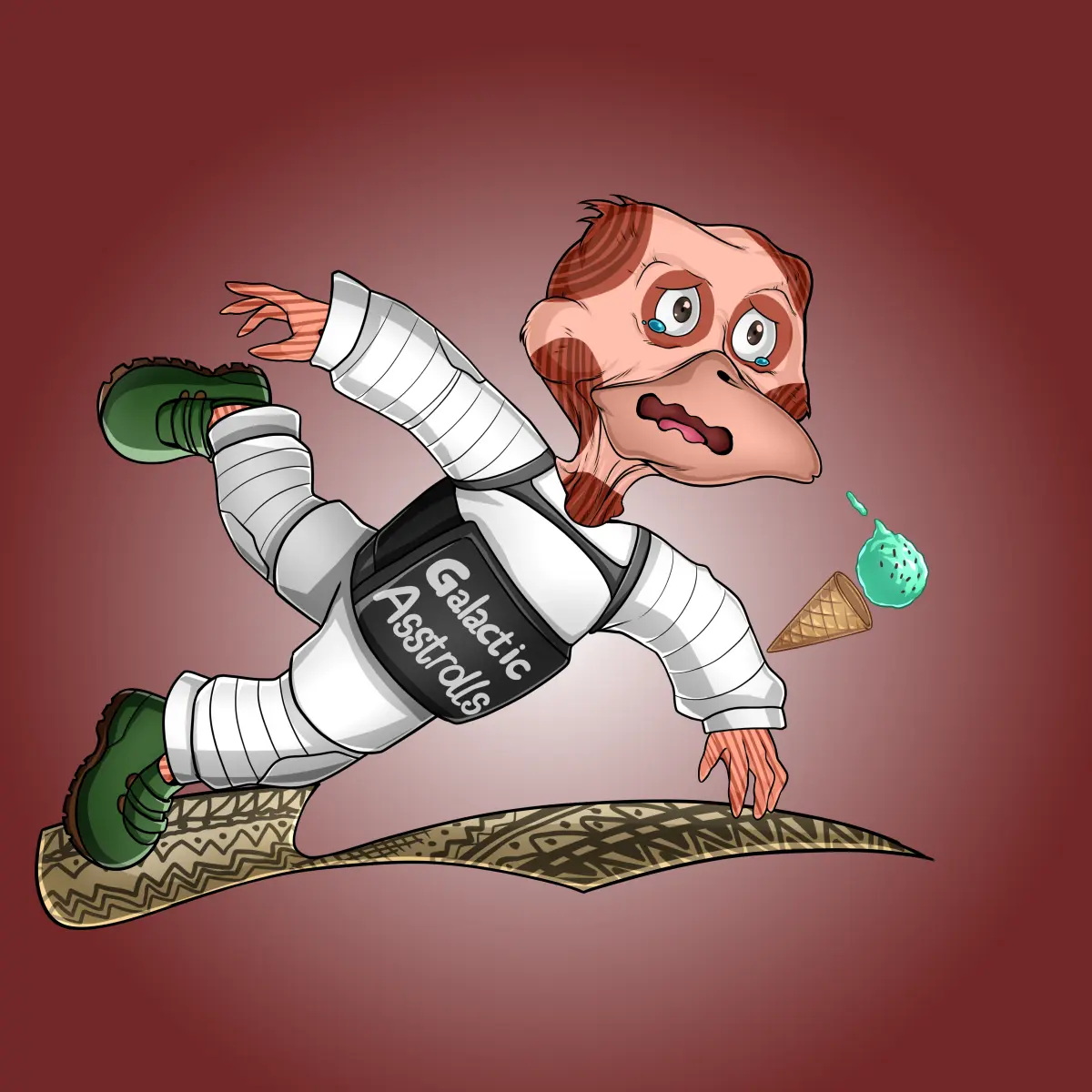 Rug Friends  #411 NFT on Algorand