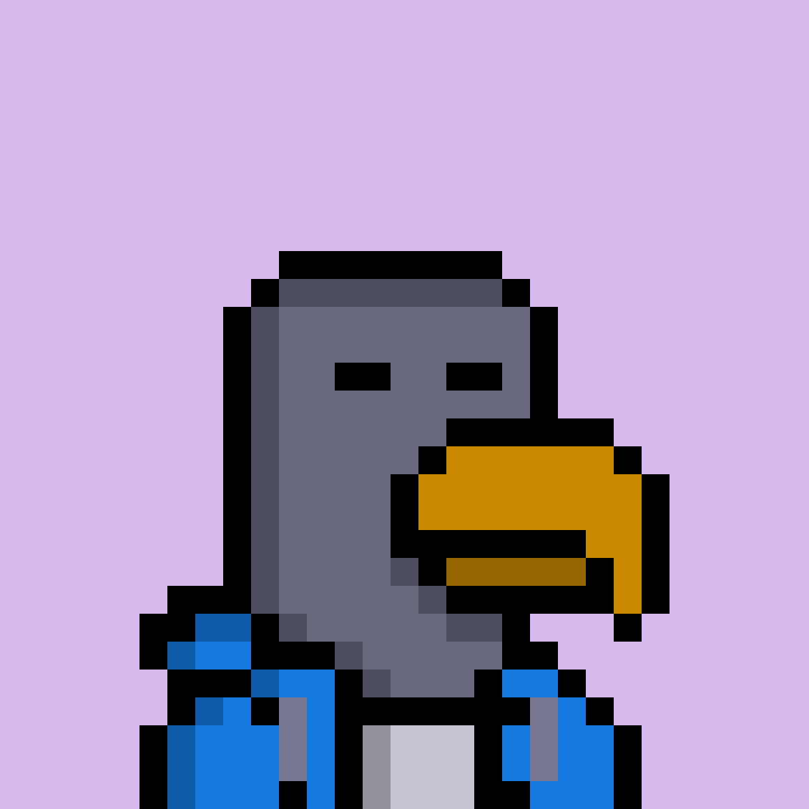 Pixel Parrot 486 NFT on Algorand