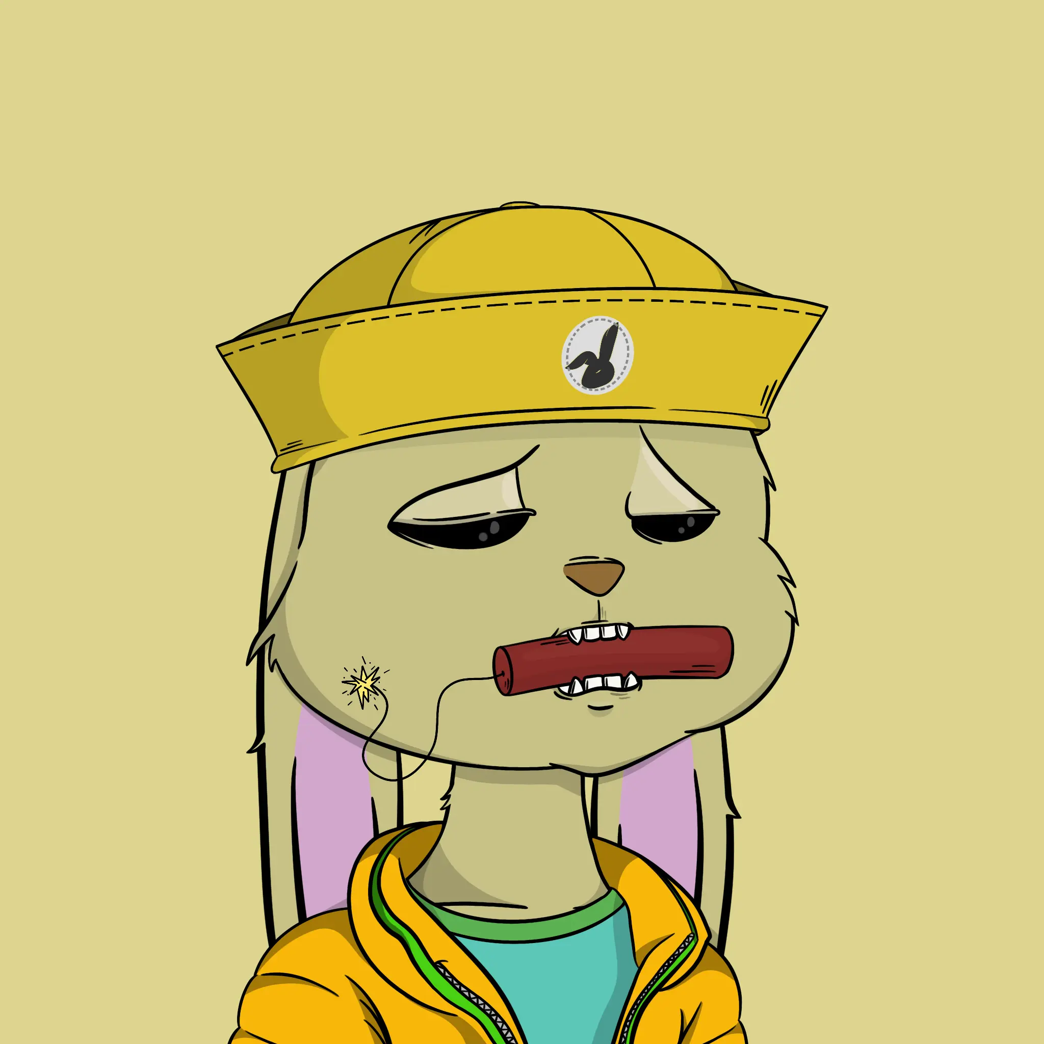 Bad Bunny Society #2593 NFT on Algorand